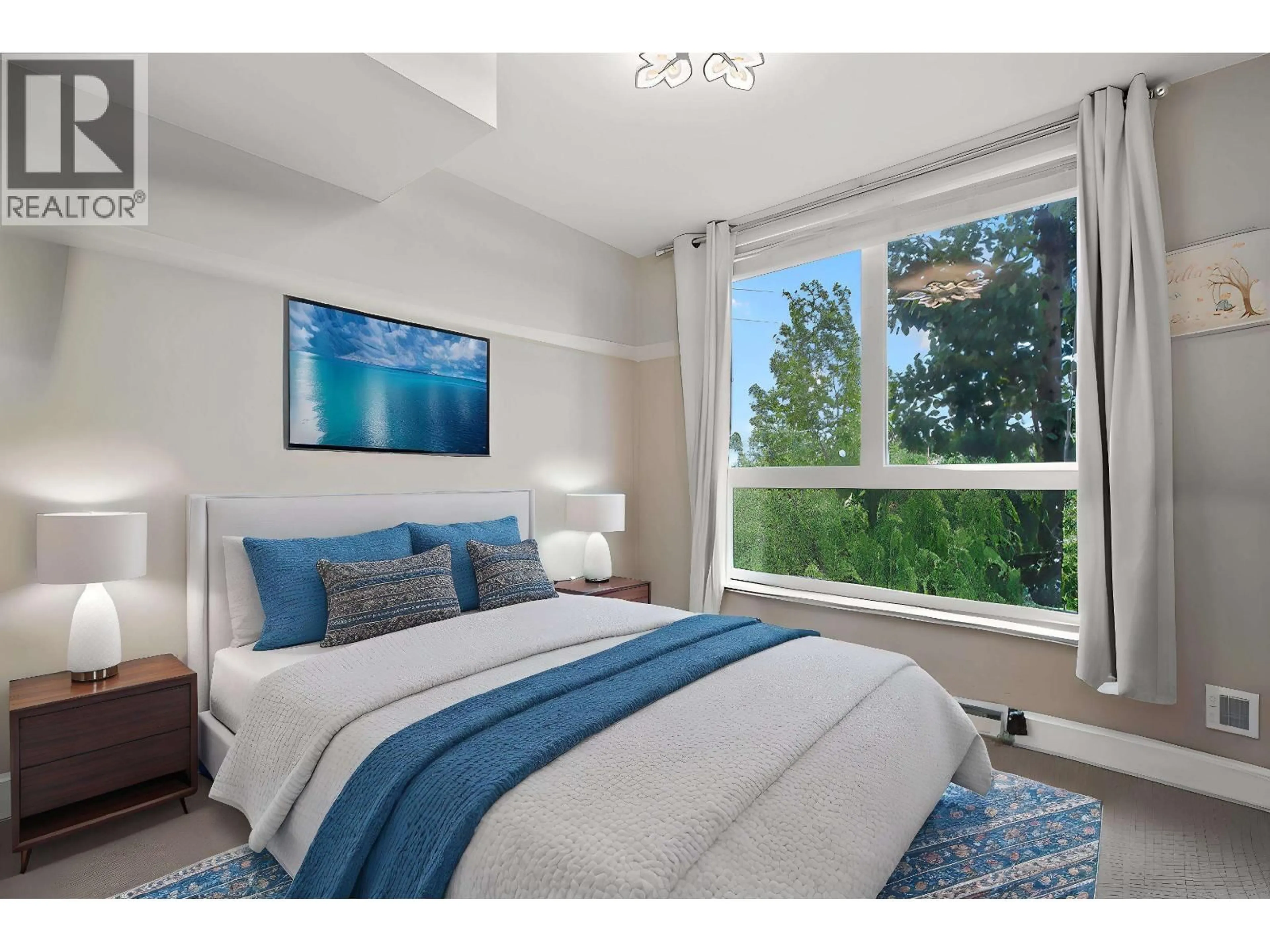 Bedroom with bed, unknown for 302 - 55 EIGHTH AVENUE, New Westminster British Columbia V3L0E8