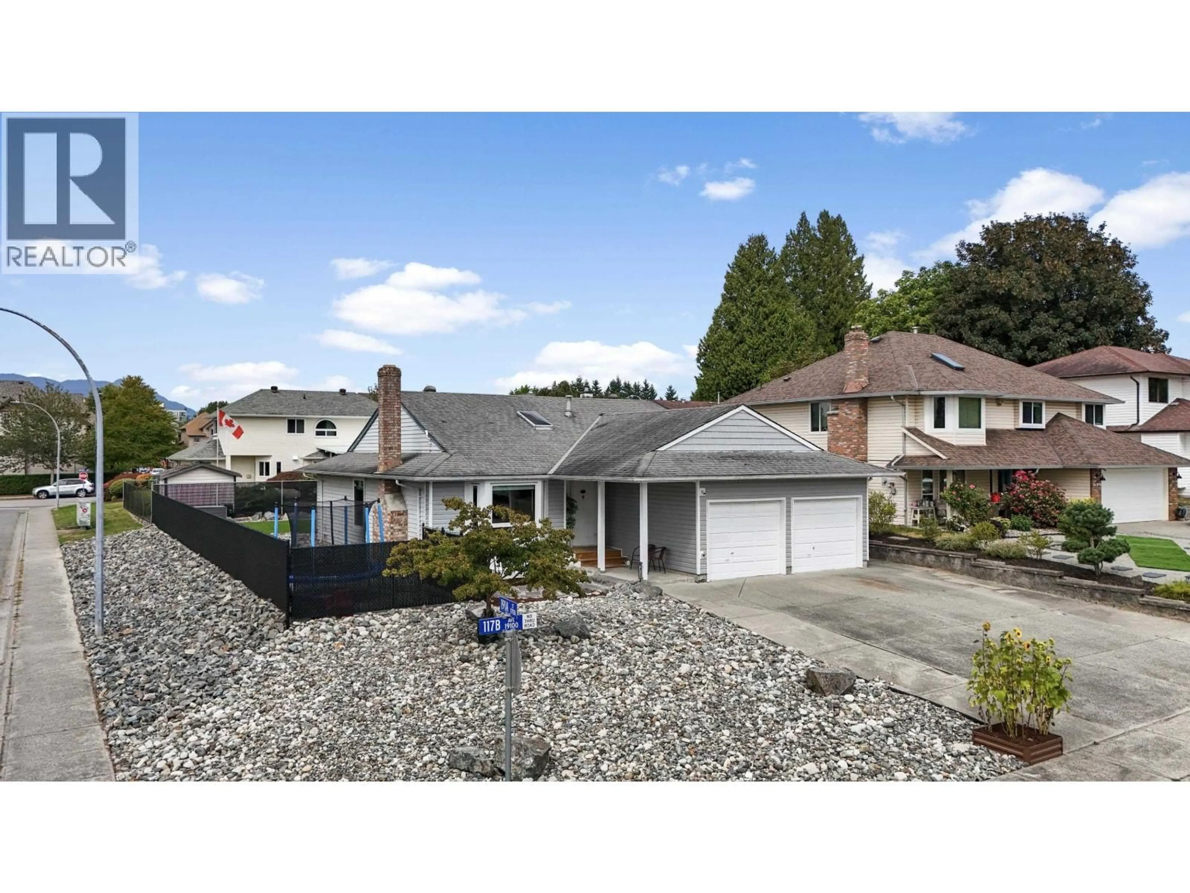 A pic from outside/outdoor area/front of a property/back of a property/a pic from drone, street for 19135 117B AVENUE, Pitt Meadows British Columbia V3Y2C3