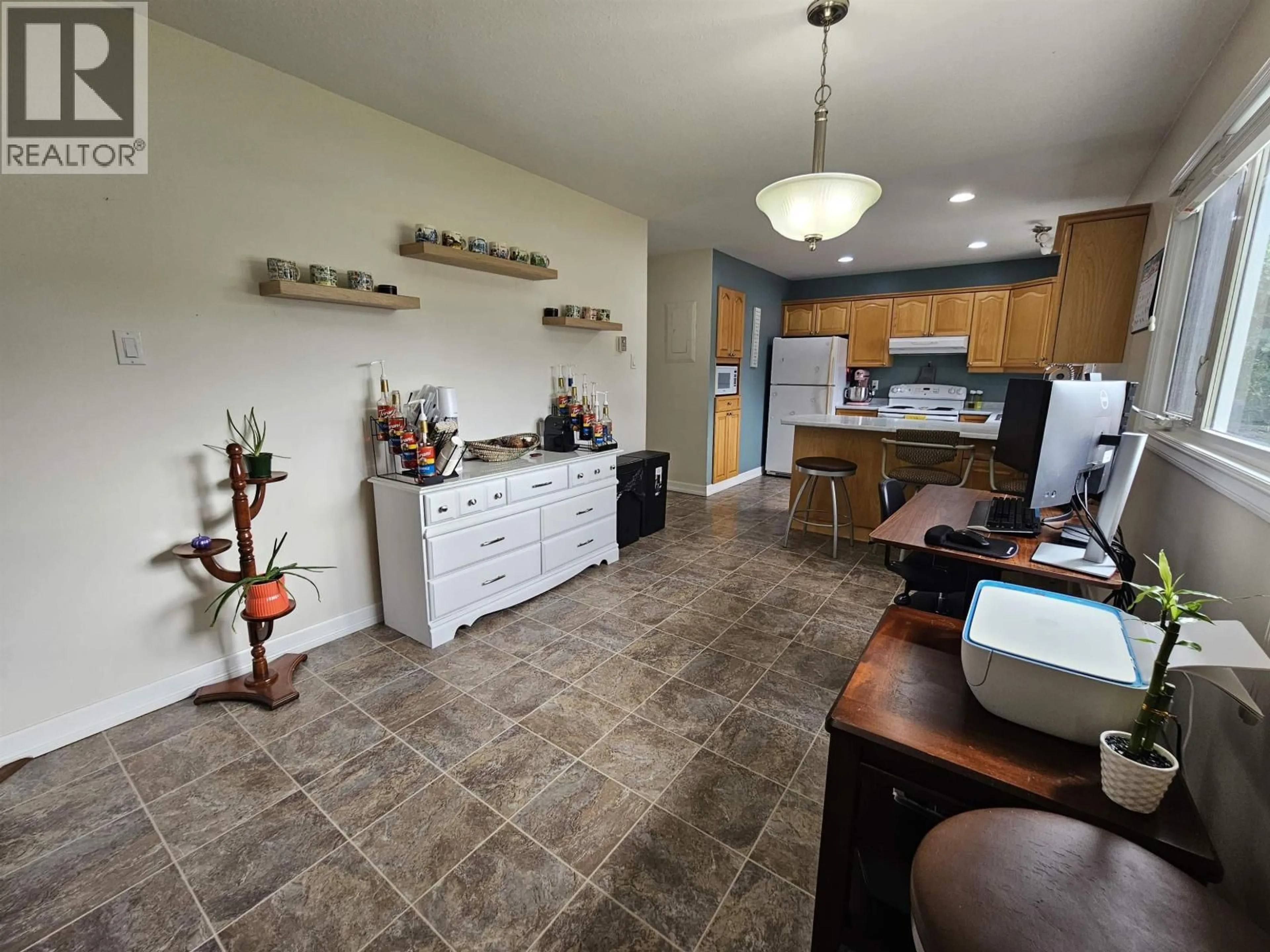 Open concept kitchen, ceramic/tile floor for 4818 TUCK AVENUE, Terrace British Columbia V8G4H4