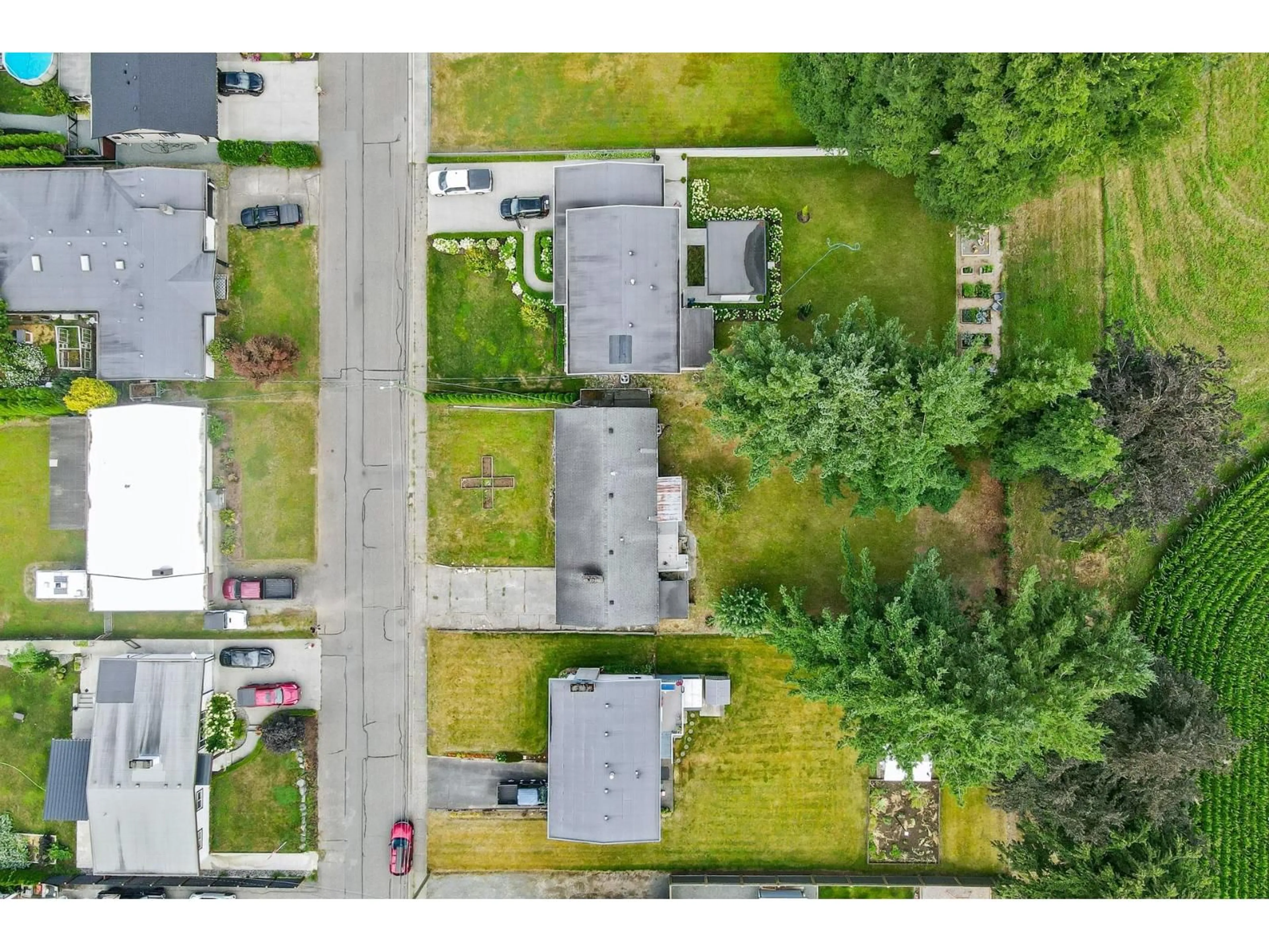 A pic from outside/outdoor area/front of a property/back of a property/a pic from drone, street for 2170 MCCAFFREY ROAD, Agassiz British Columbia V0M1A1