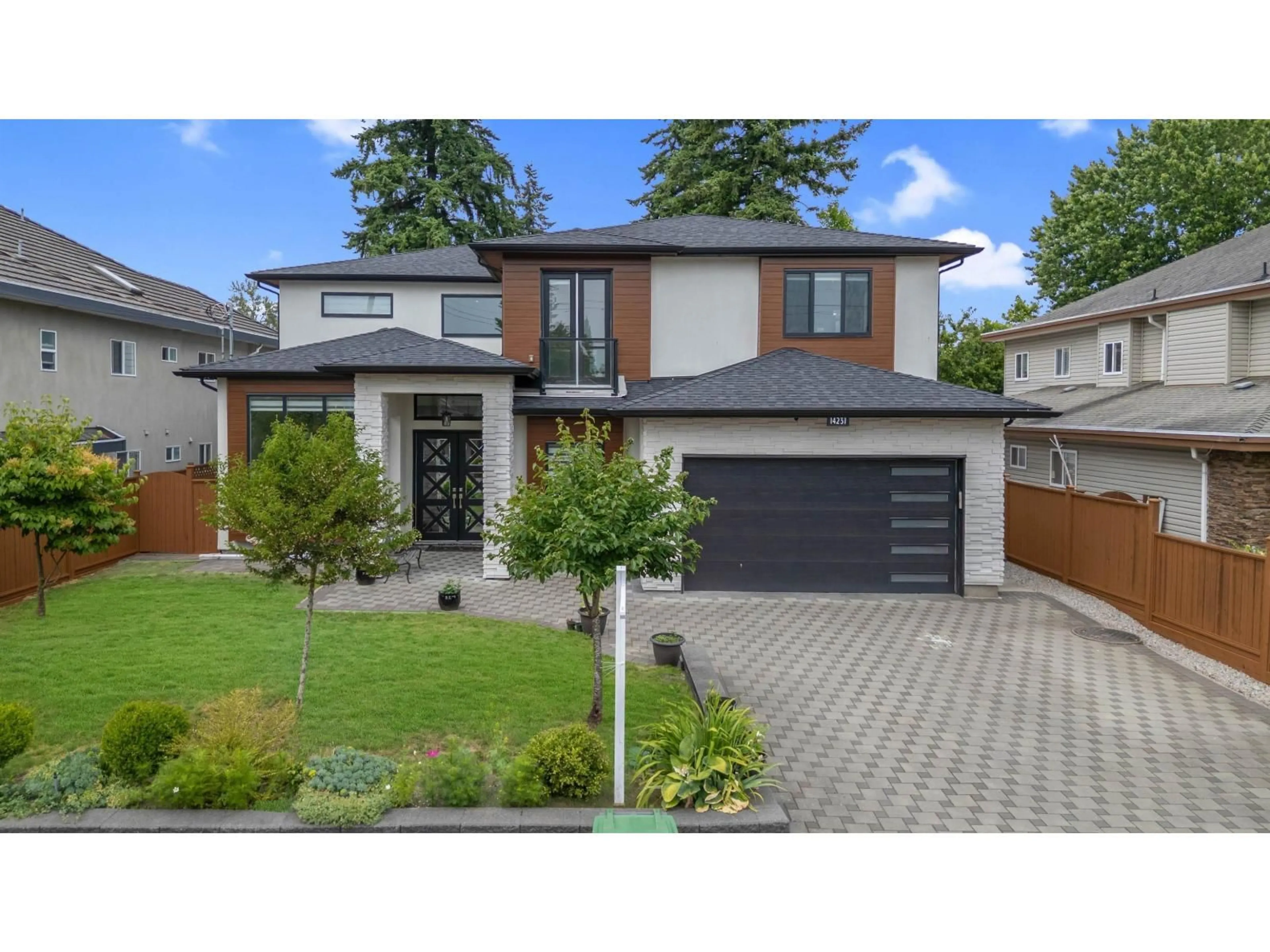 Home with brick exterior material, street for 14231 70A, Surrey British Columbia V3W2J9