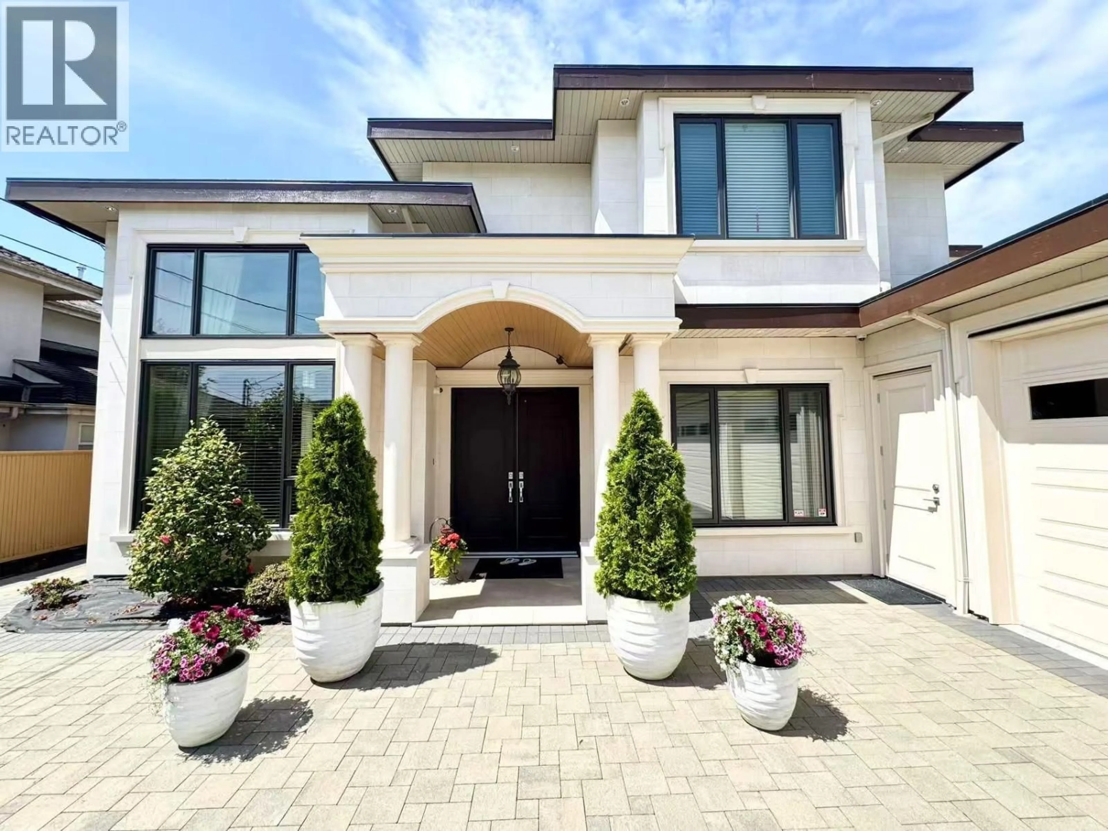 Home with brick exterior material, street for 8580 BAIRDMORE CRESCENT, Richmond British Columbia V7C1M7