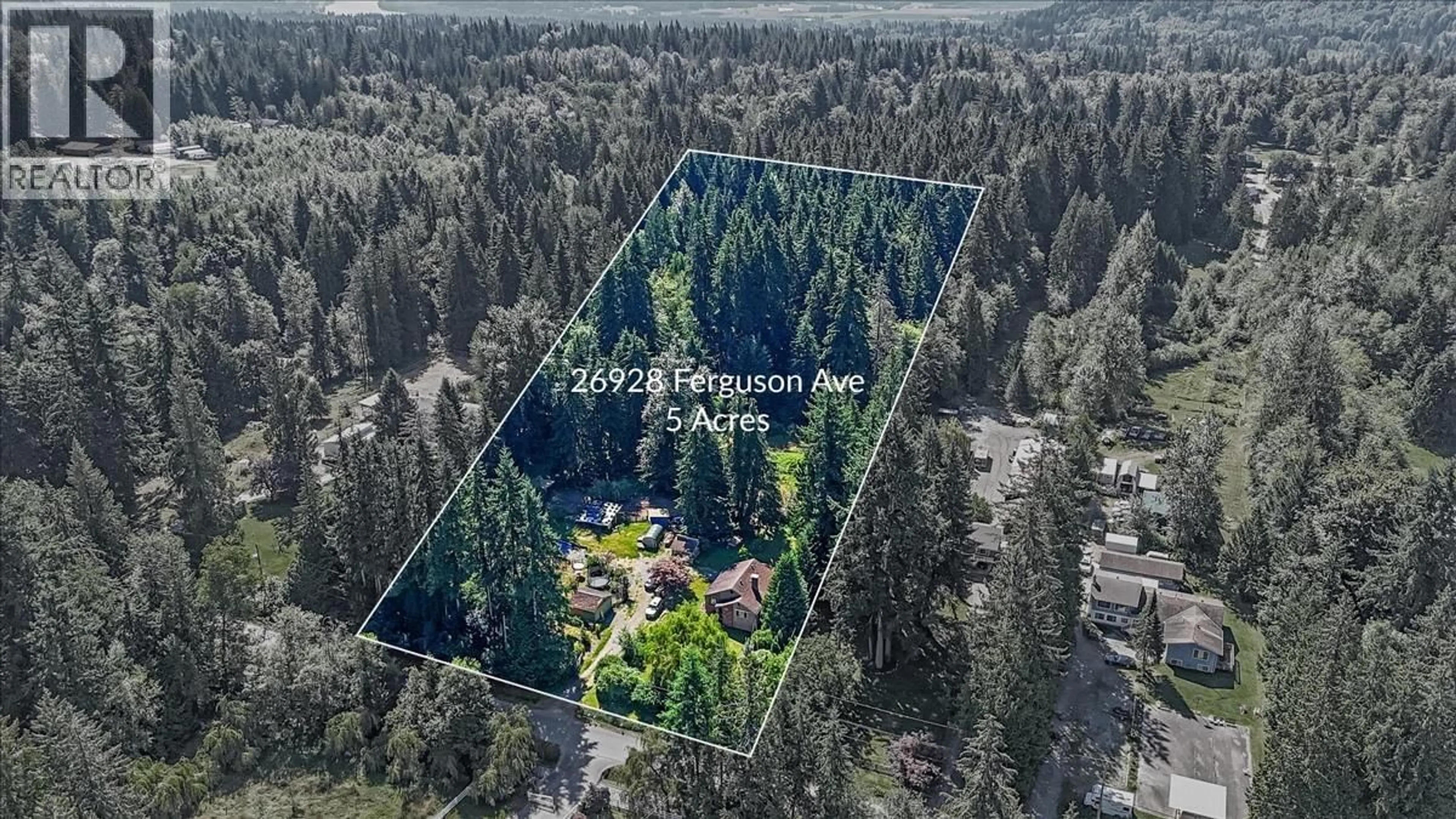 A pic from outside/outdoor area/front of a property/back of a property/a pic from drone, forest/trees view for 26928 FERGUSON AVENUE, Maple Ridge British Columbia V2W1R9