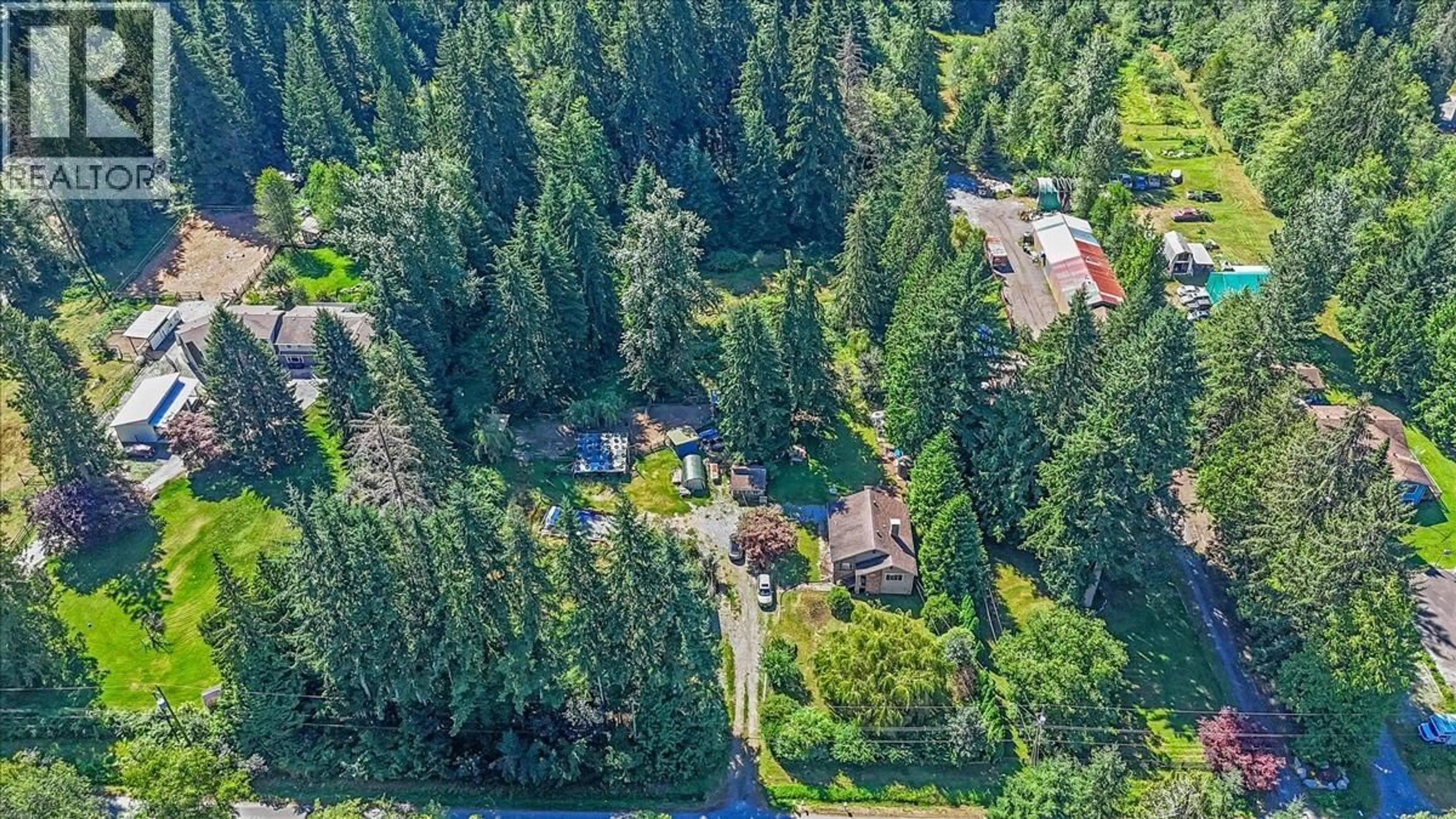 A pic from outside/outdoor area/front of a property/back of a property/a pic from drone, forest/trees view for 26928 FERGUSON AVENUE, Maple Ridge British Columbia V2W1R9