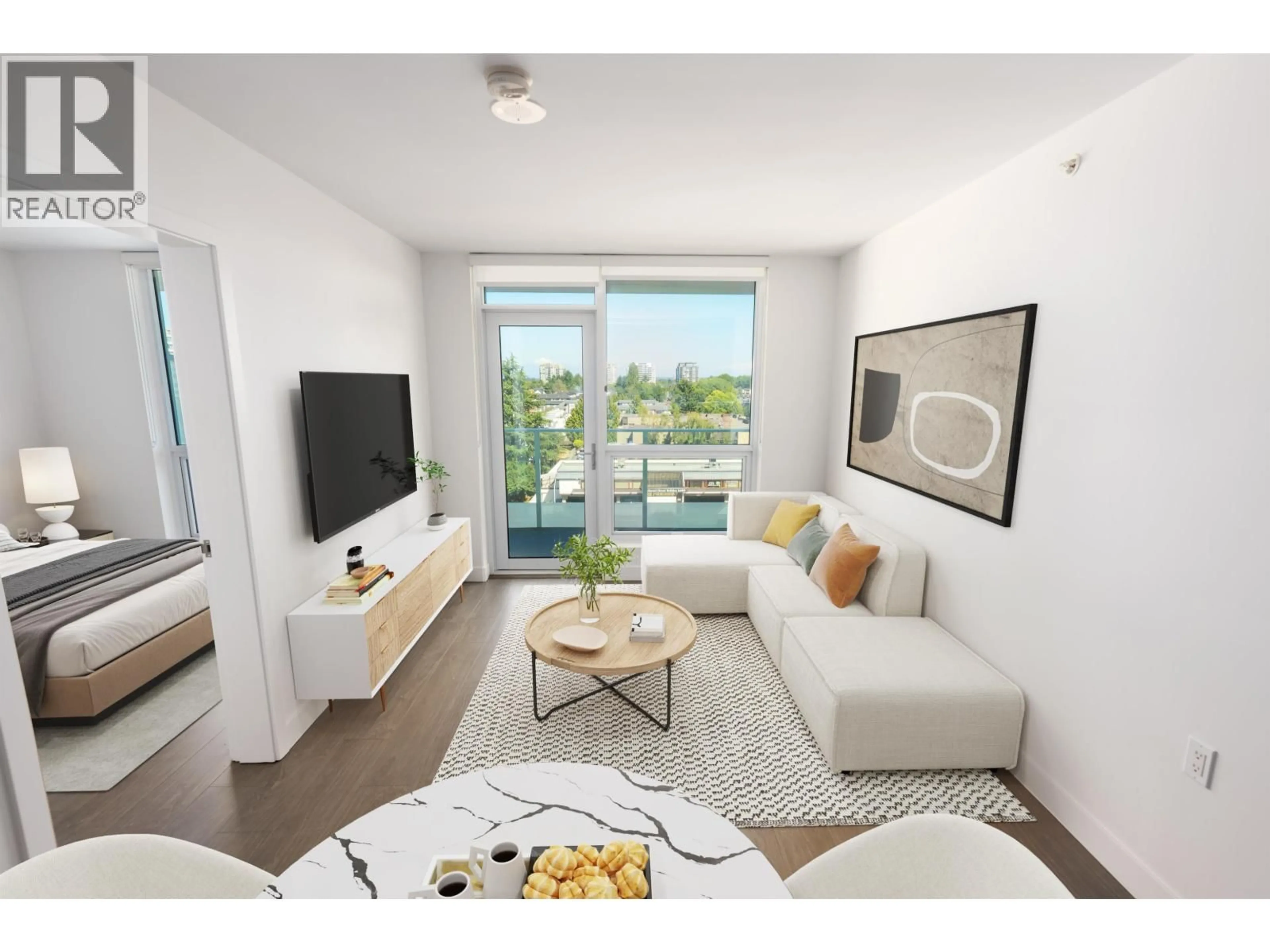 Living room with furniture, unknown for 829 - 8133 COOK ROAD, Richmond British Columbia V6Y0L7