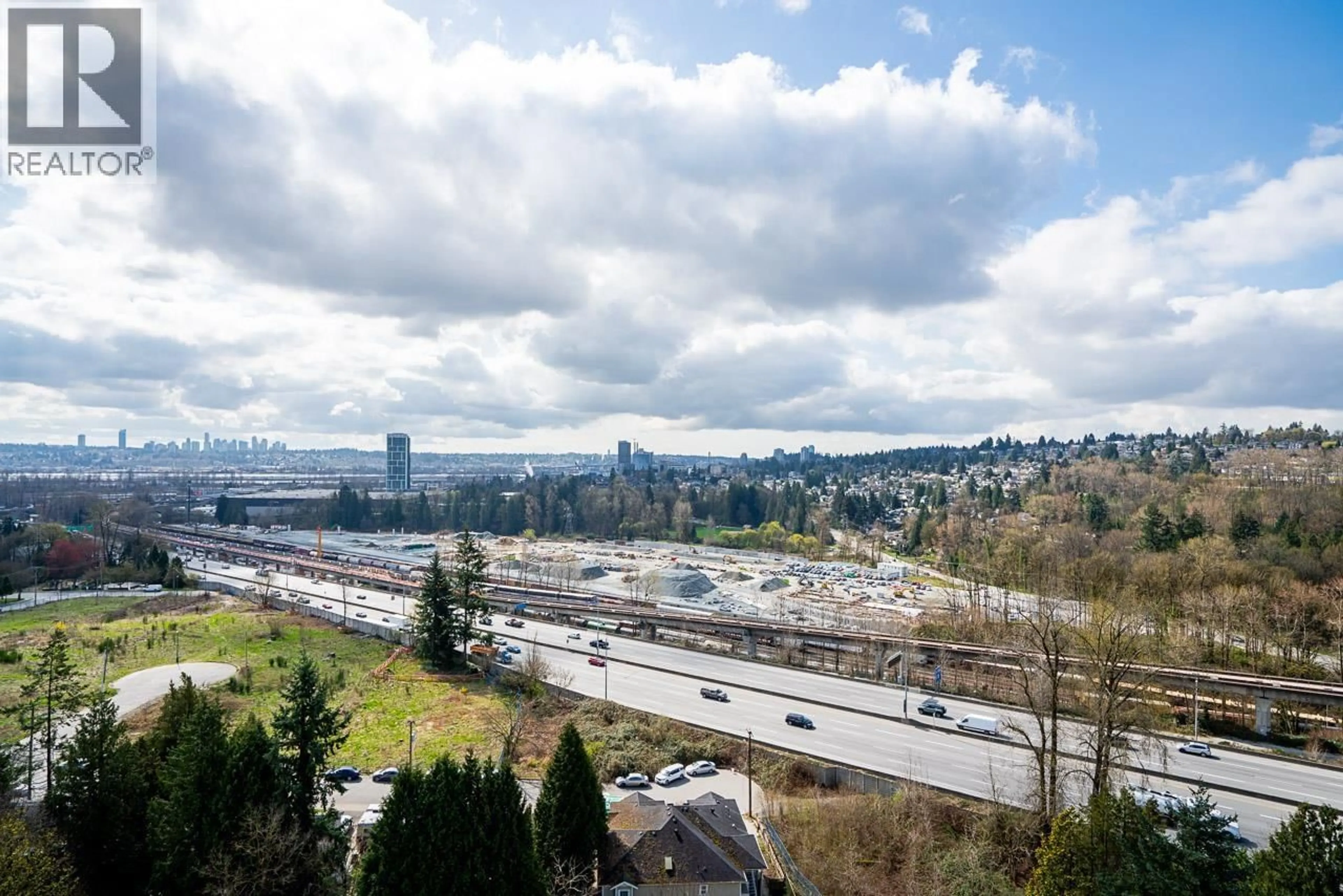 A pic from outside/outdoor area/front of a property/back of a property/a pic from drone, unknown for 1901 - 555 DELESTRE AVENUE, Coquitlam British Columbia V3K0A9