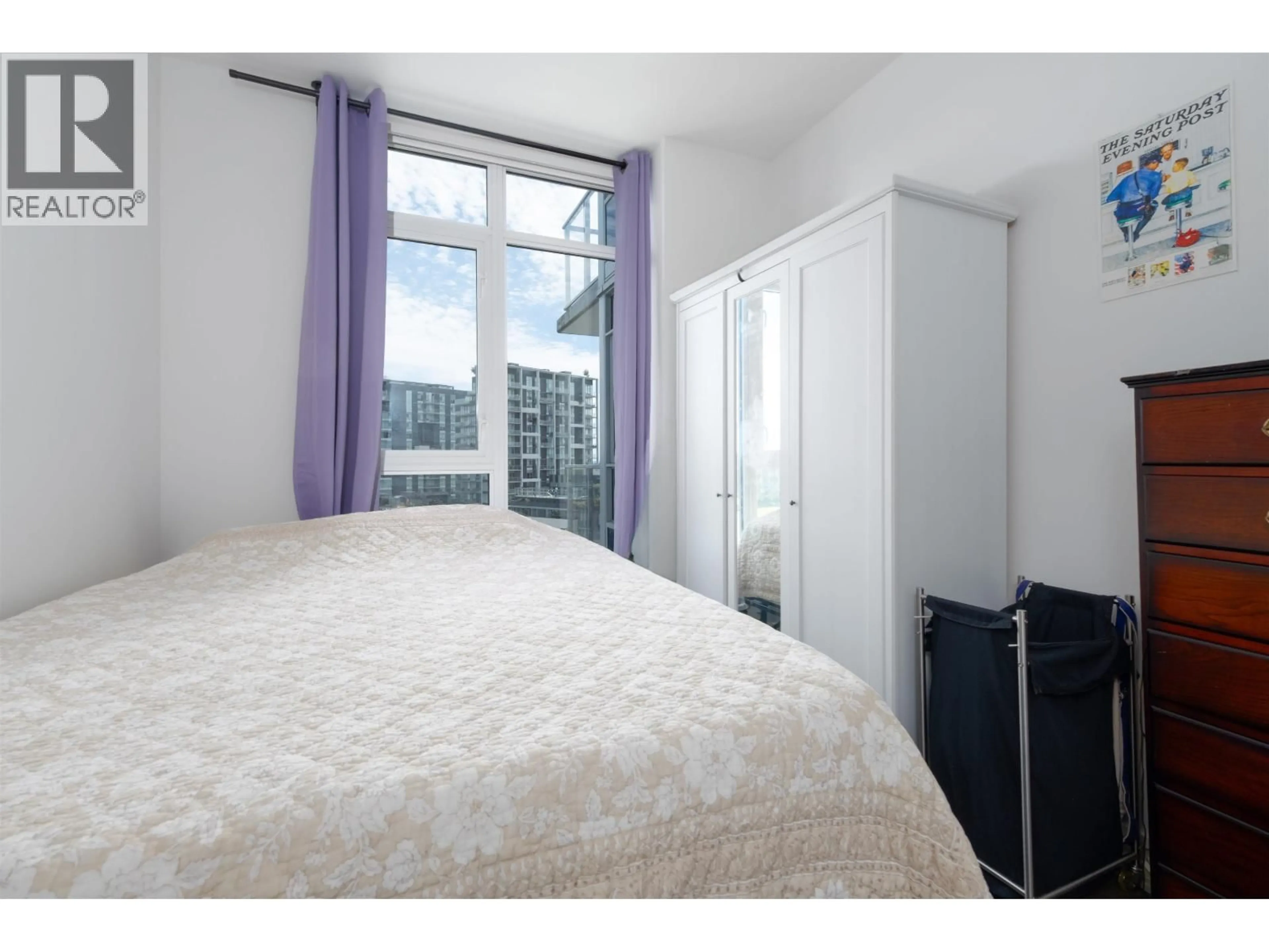 Bedroom with bed, unknown for 912 - 3557 SAWMILL CRESCENT, Vancouver British Columbia V5S0E2
