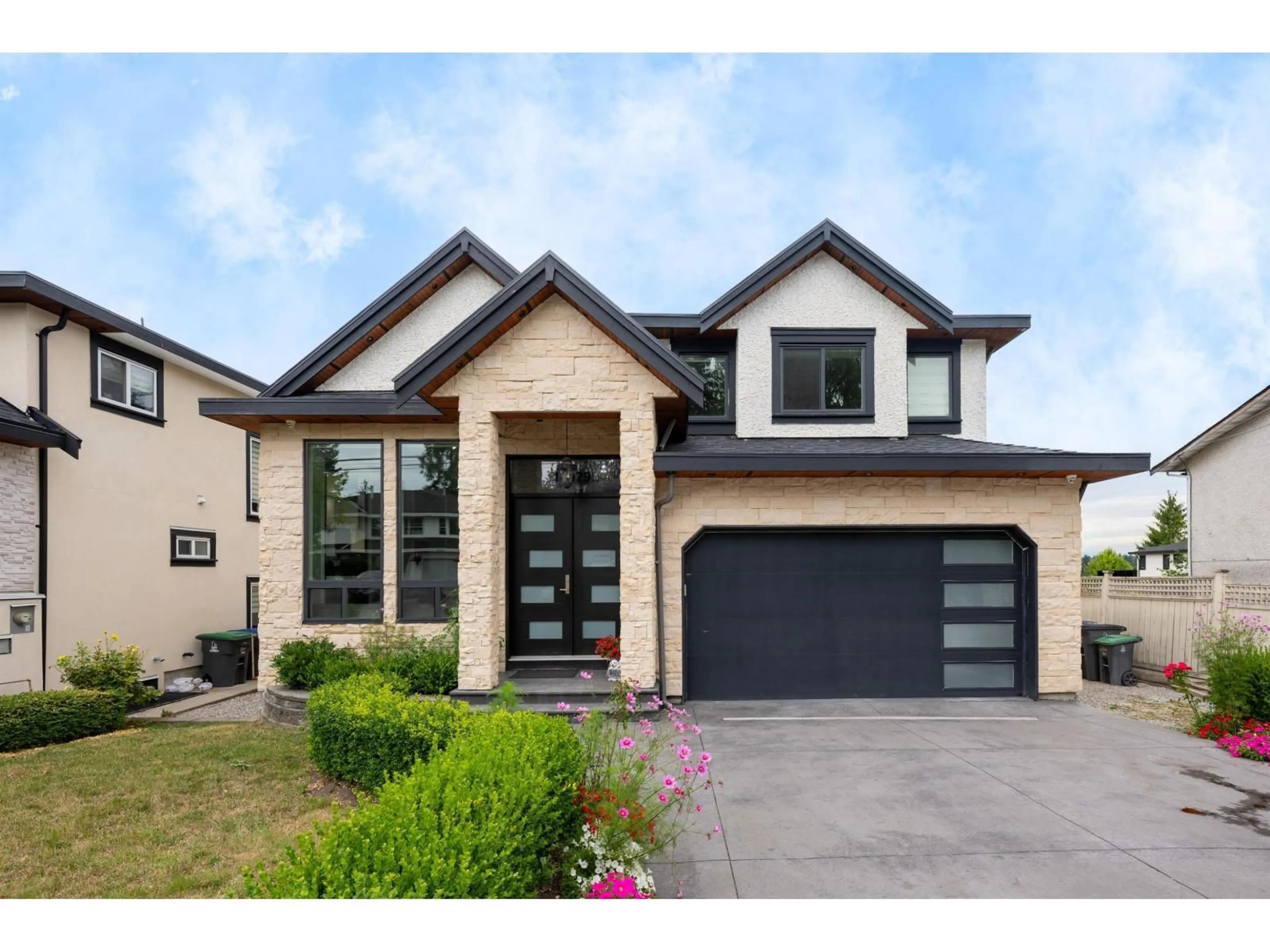 Home with brick exterior material, street for 14079 77A, Surrey British Columbia V3W2X2