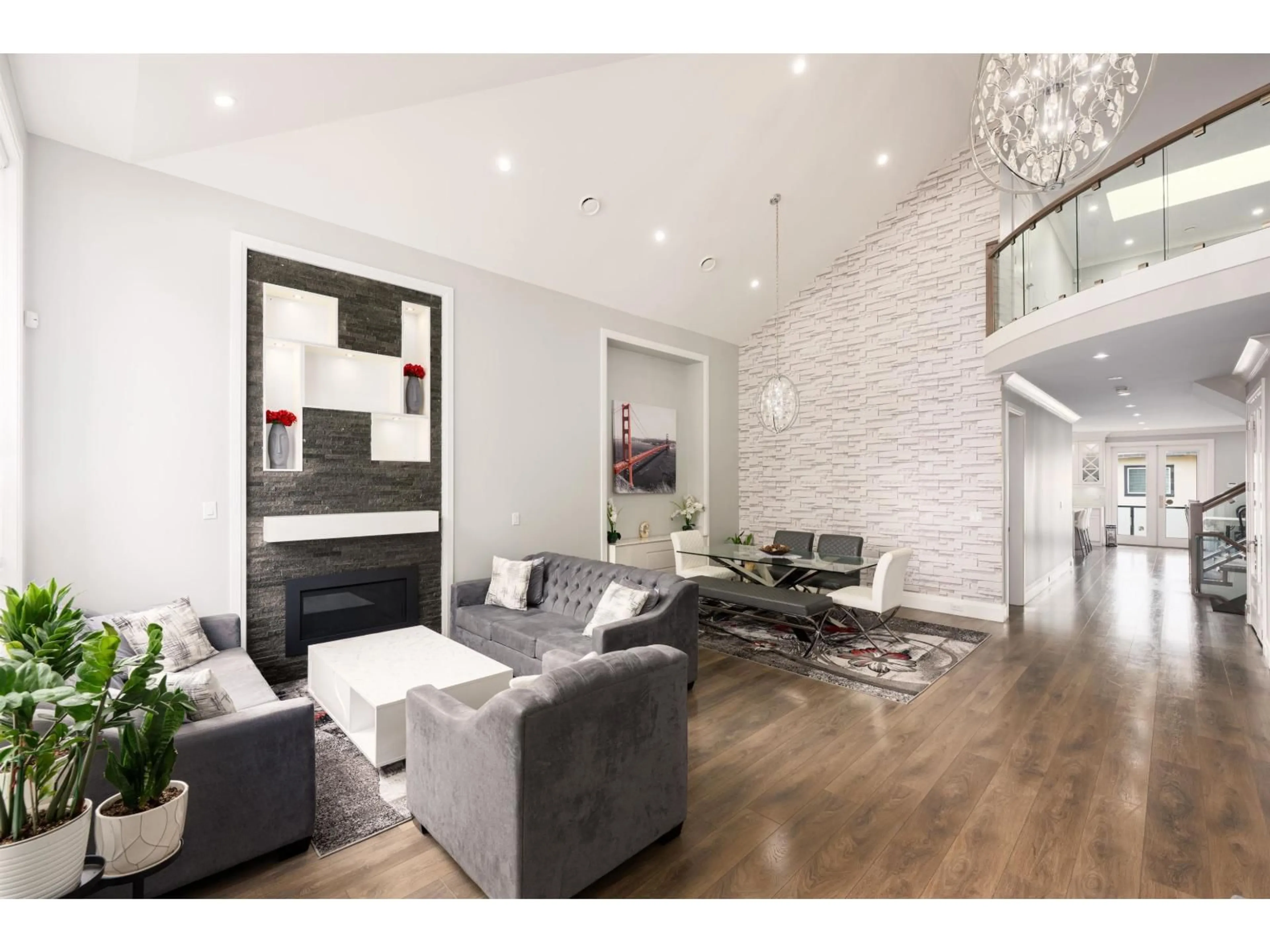 Living room with furniture, unknown for 14079 77A, Surrey British Columbia V3W2X2