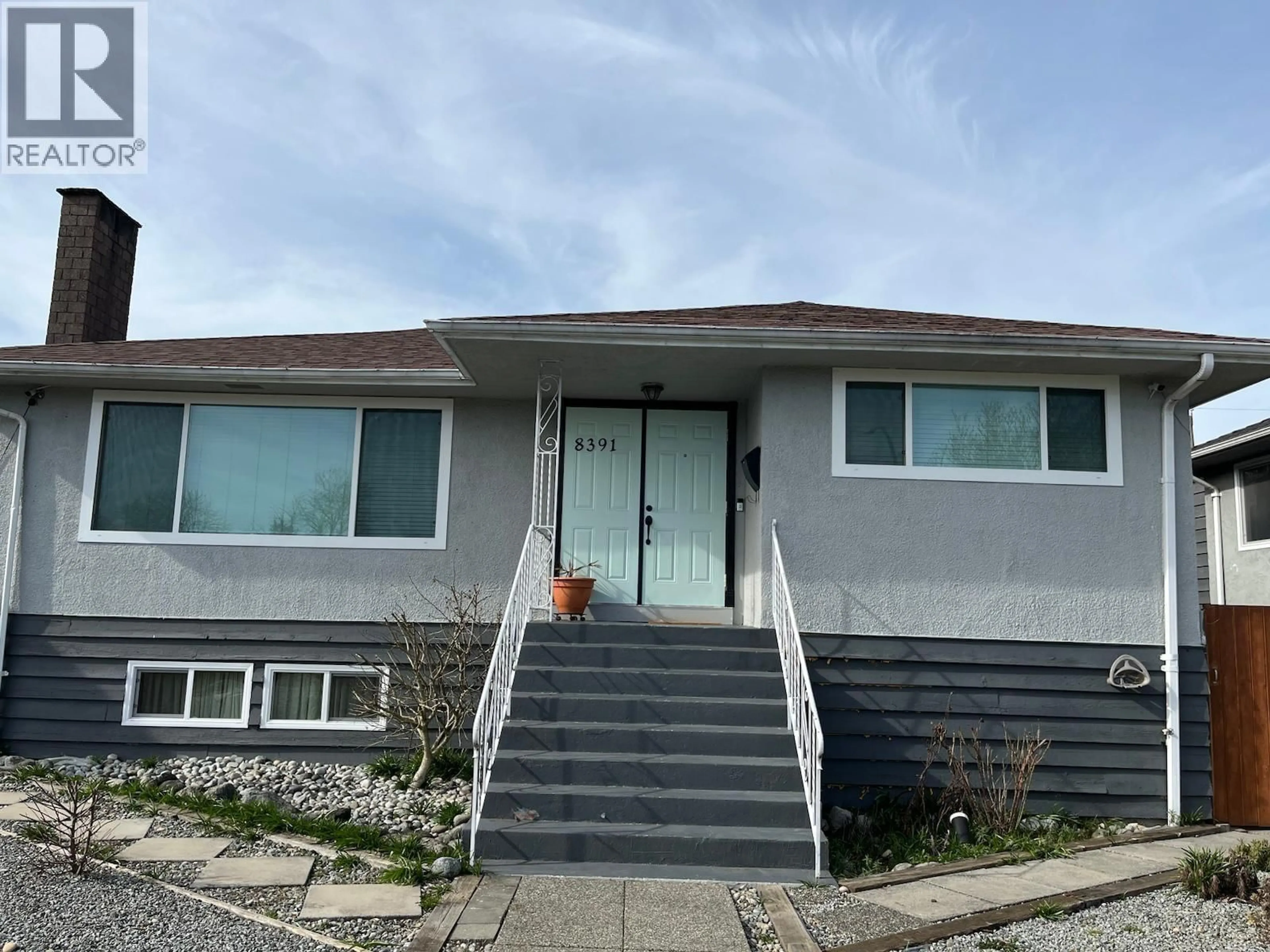 Home with vinyl exterior material, street for 8391 11TH AVENUE, Burnaby British Columbia V3N2P5