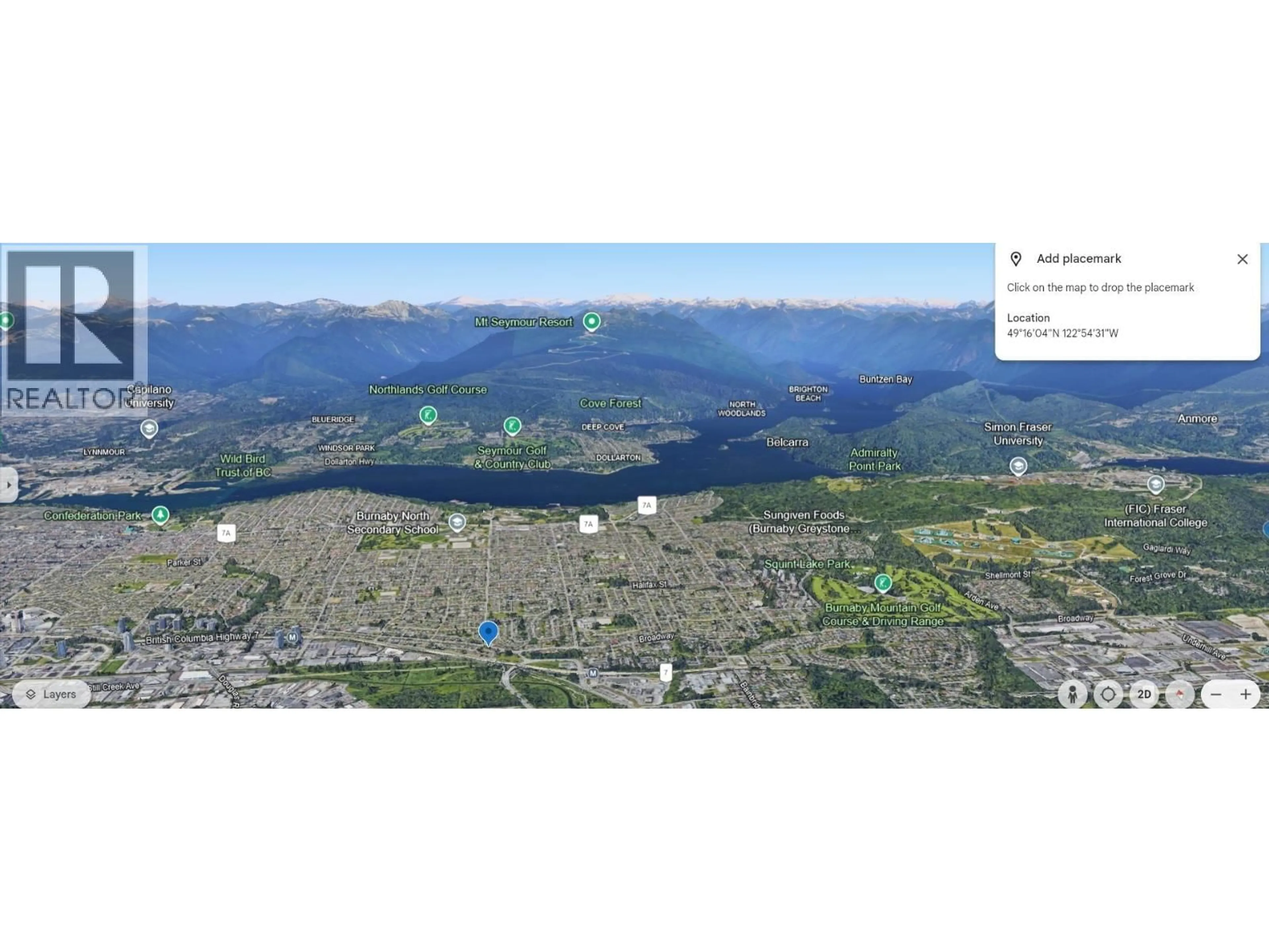 Picture of a map for 6502 BROADWAY AVENUE, Burnaby British Columbia V5B2Y5
