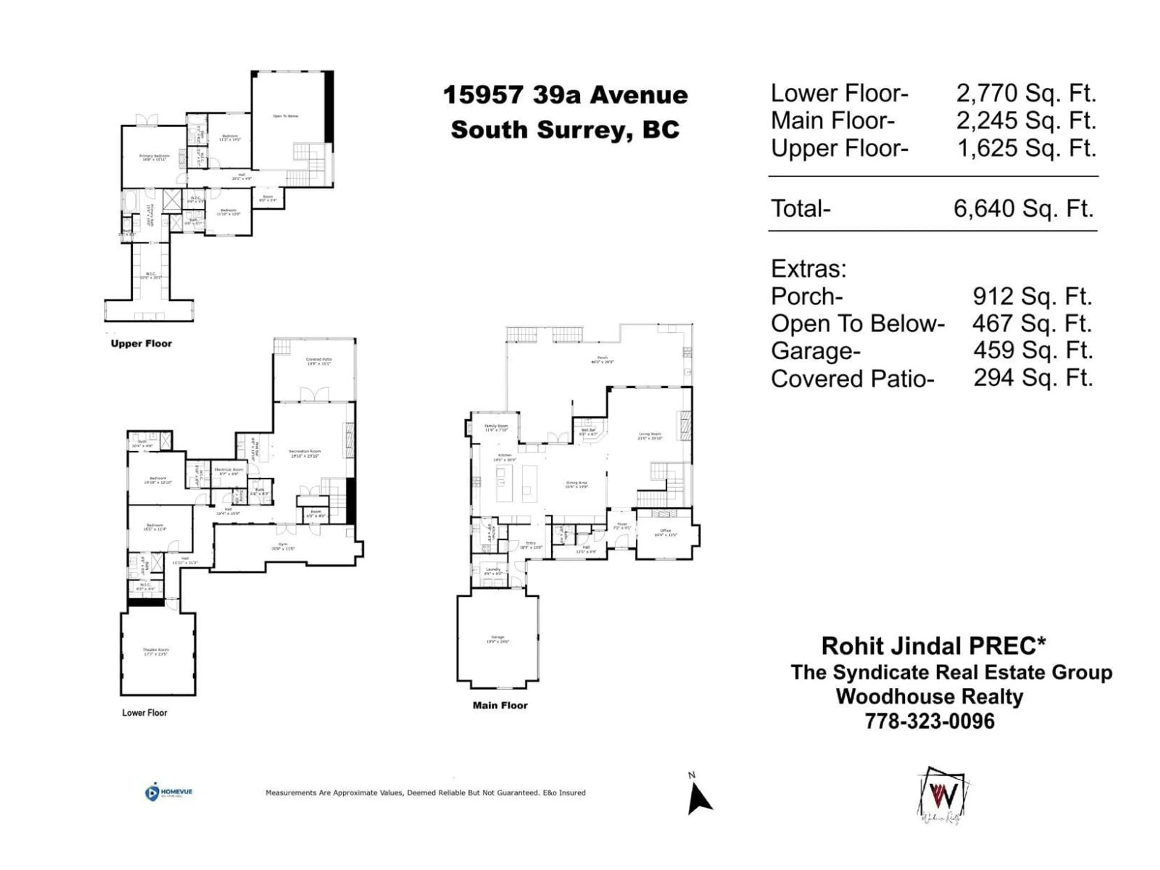 Floor plan for 15957 39A, Surrey British Columbia V3Z0Y3