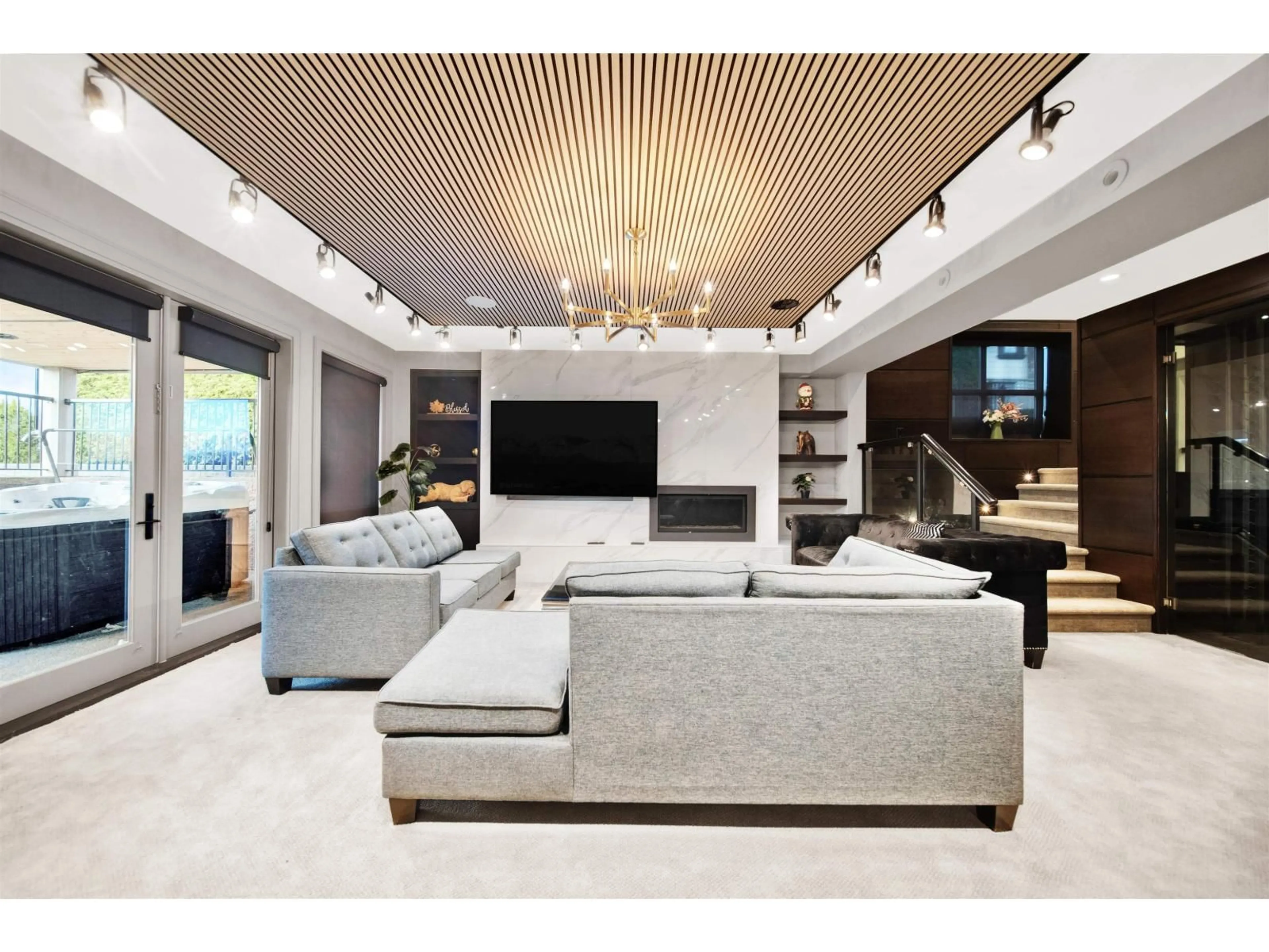 Home theater for 15957 39A, Surrey British Columbia V3Z0Y3