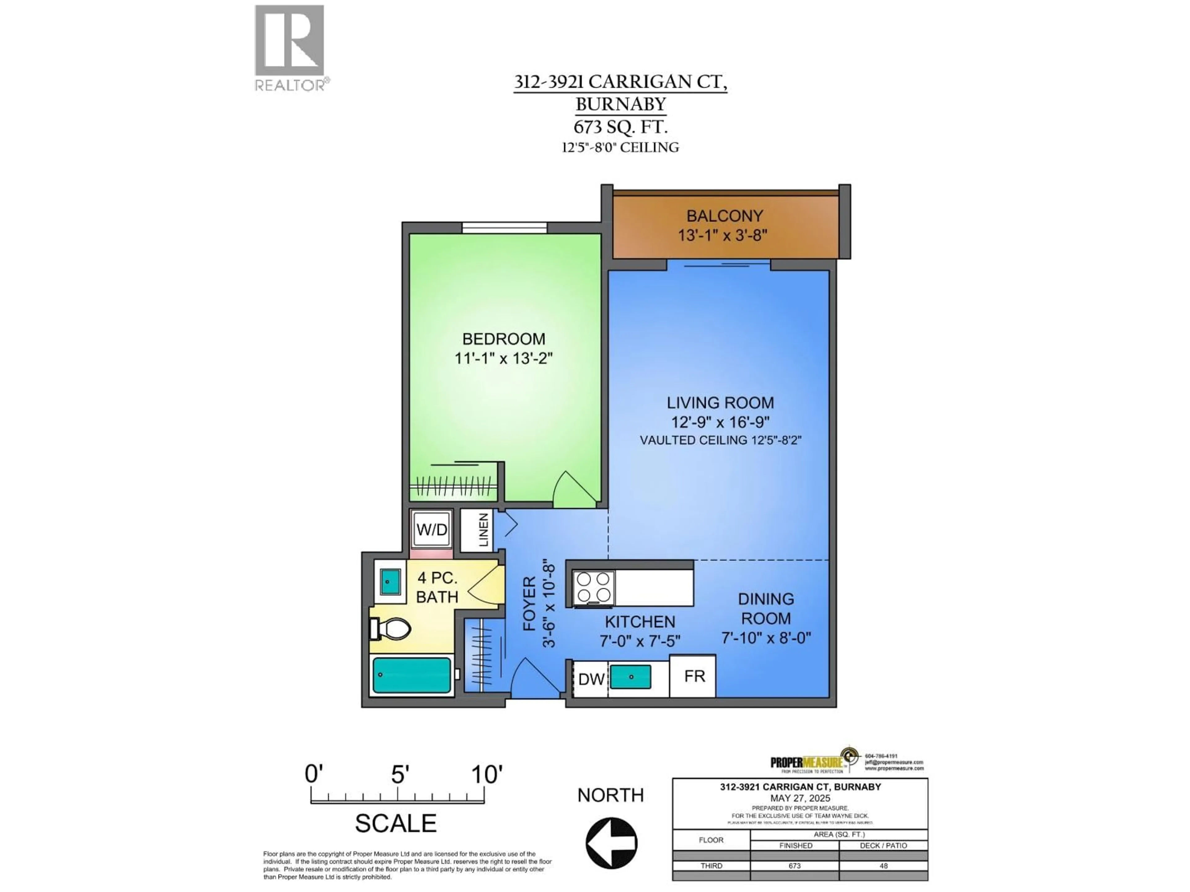 Floor plan for 312 - 3921 CARRIGAN COURT, Burnaby British Columbia V3N4J7
