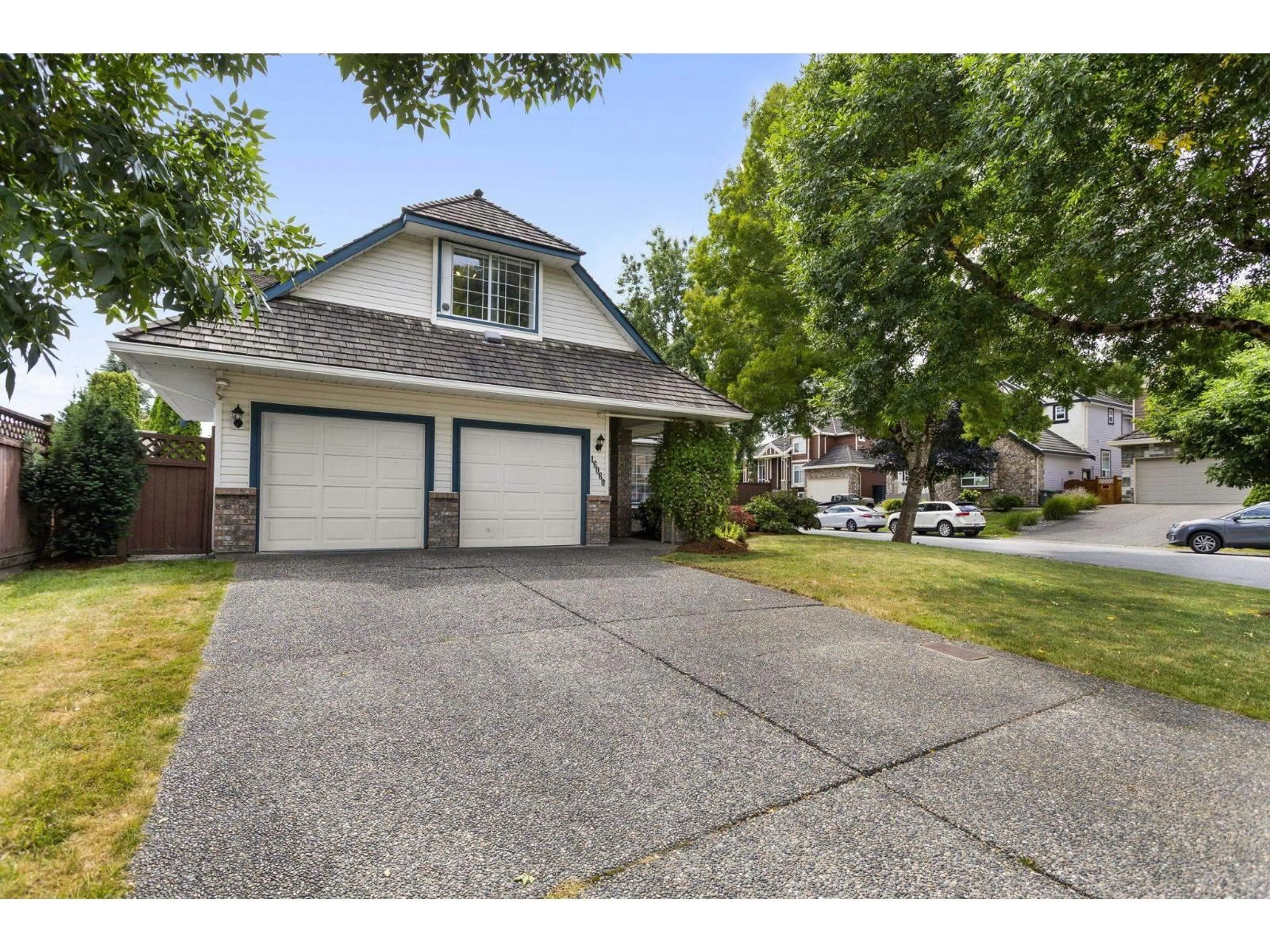 Home with vinyl exterior material, street for 16060 93, Surrey British Columbia V4N3E3