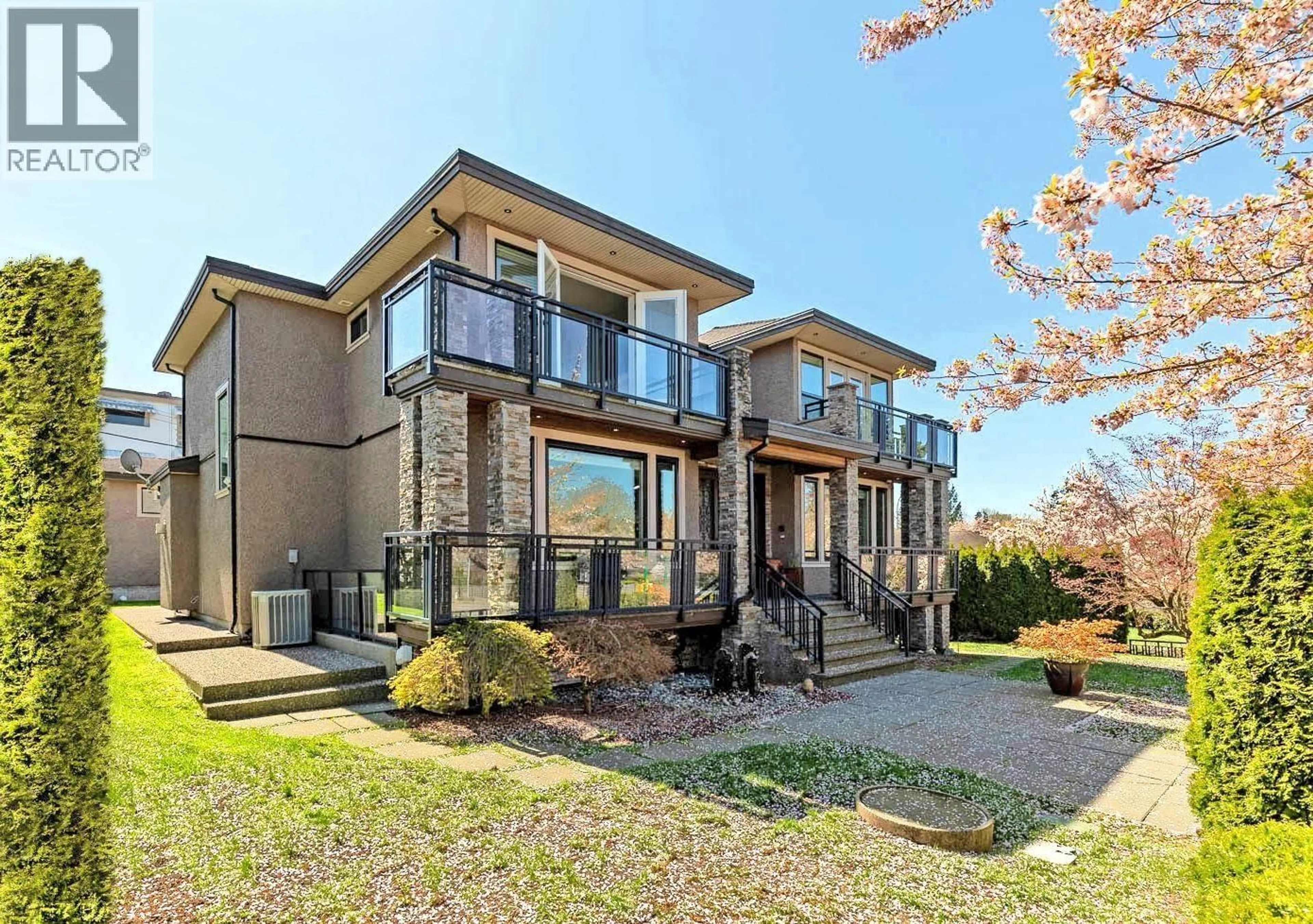 Home with brick exterior material, street for 7120 RIDGE DRIVE, Burnaby British Columbia V5A1B2