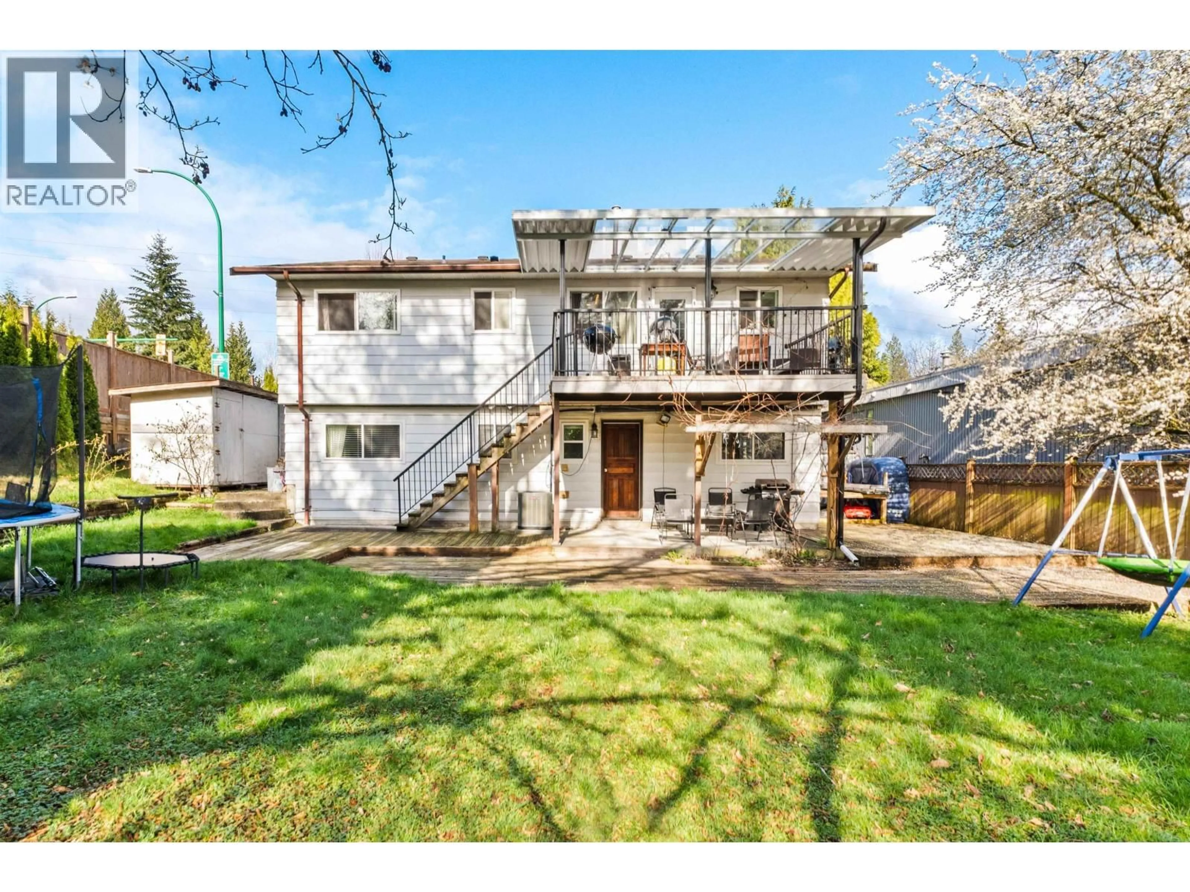 A pic from outside/outdoor area/front of a property/back of a property/a pic from drone, street for 2333 KIRKSTONE ROAD, North Vancouver British Columbia V7J3M1