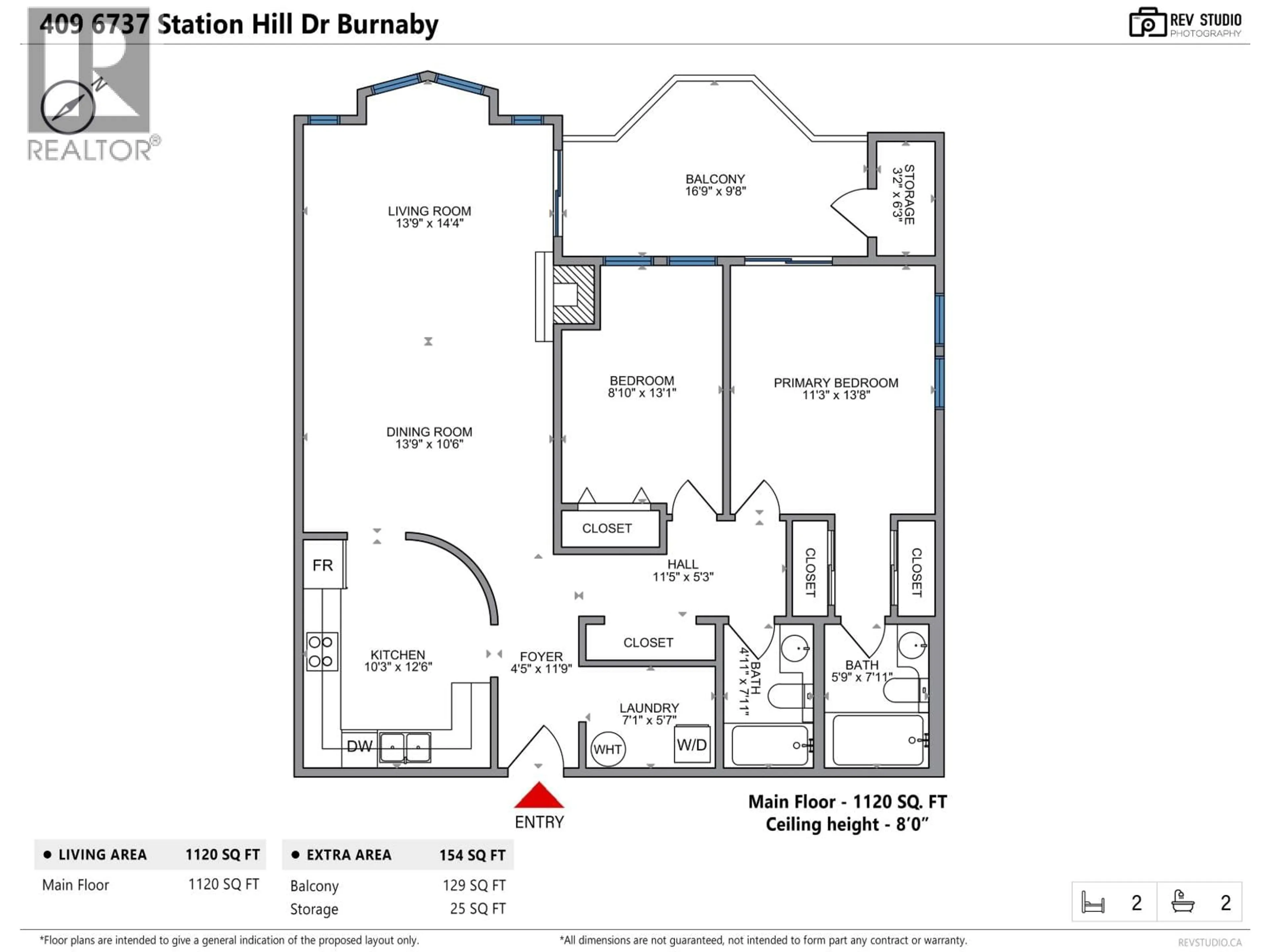 Floor plan for 409 - 6737 STATION HILL COURT, Burnaby British Columbia V3N4V2