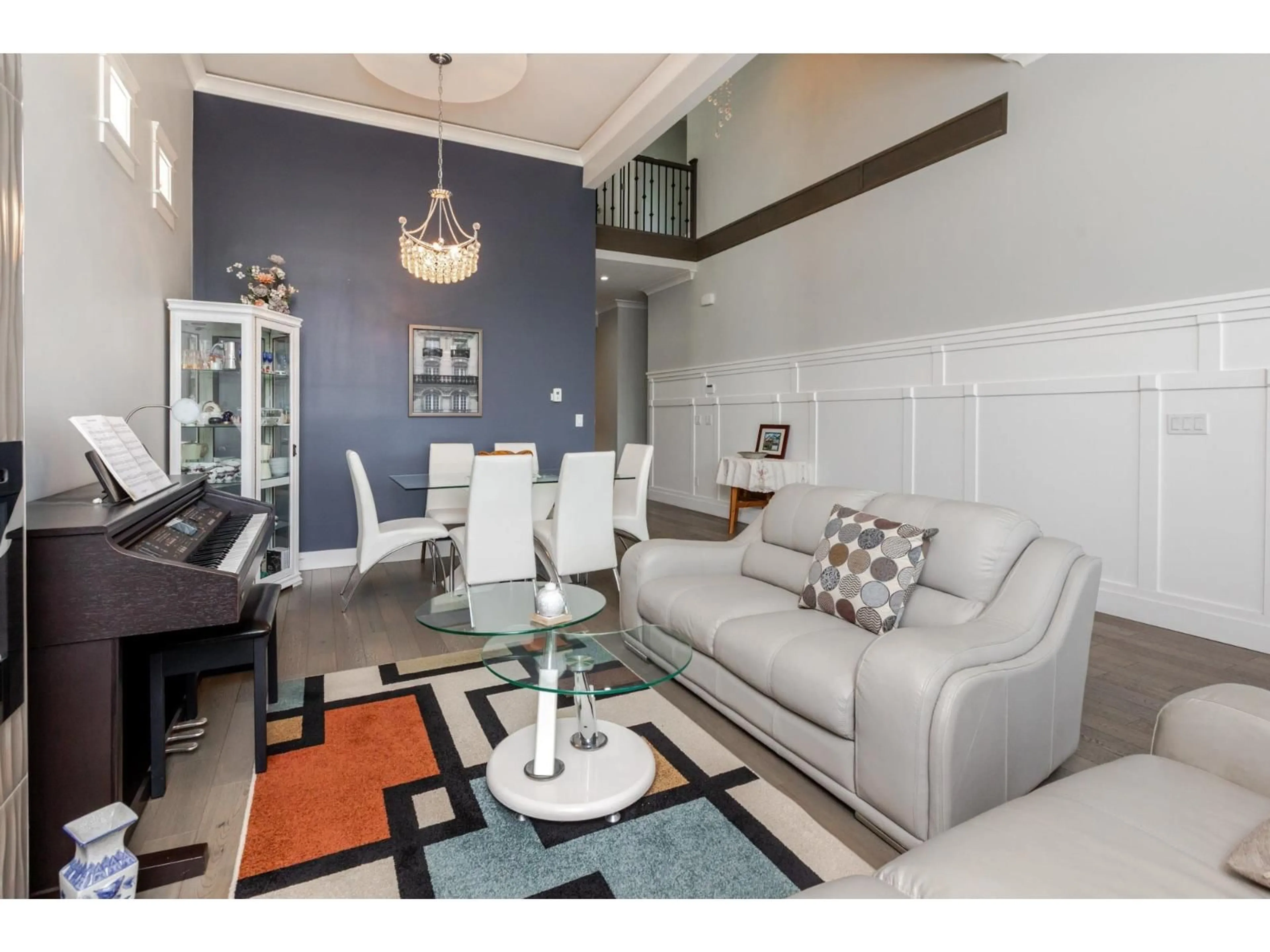 Living room with furniture, unknown for 6339 165, Surrey British Columbia V3S2V2