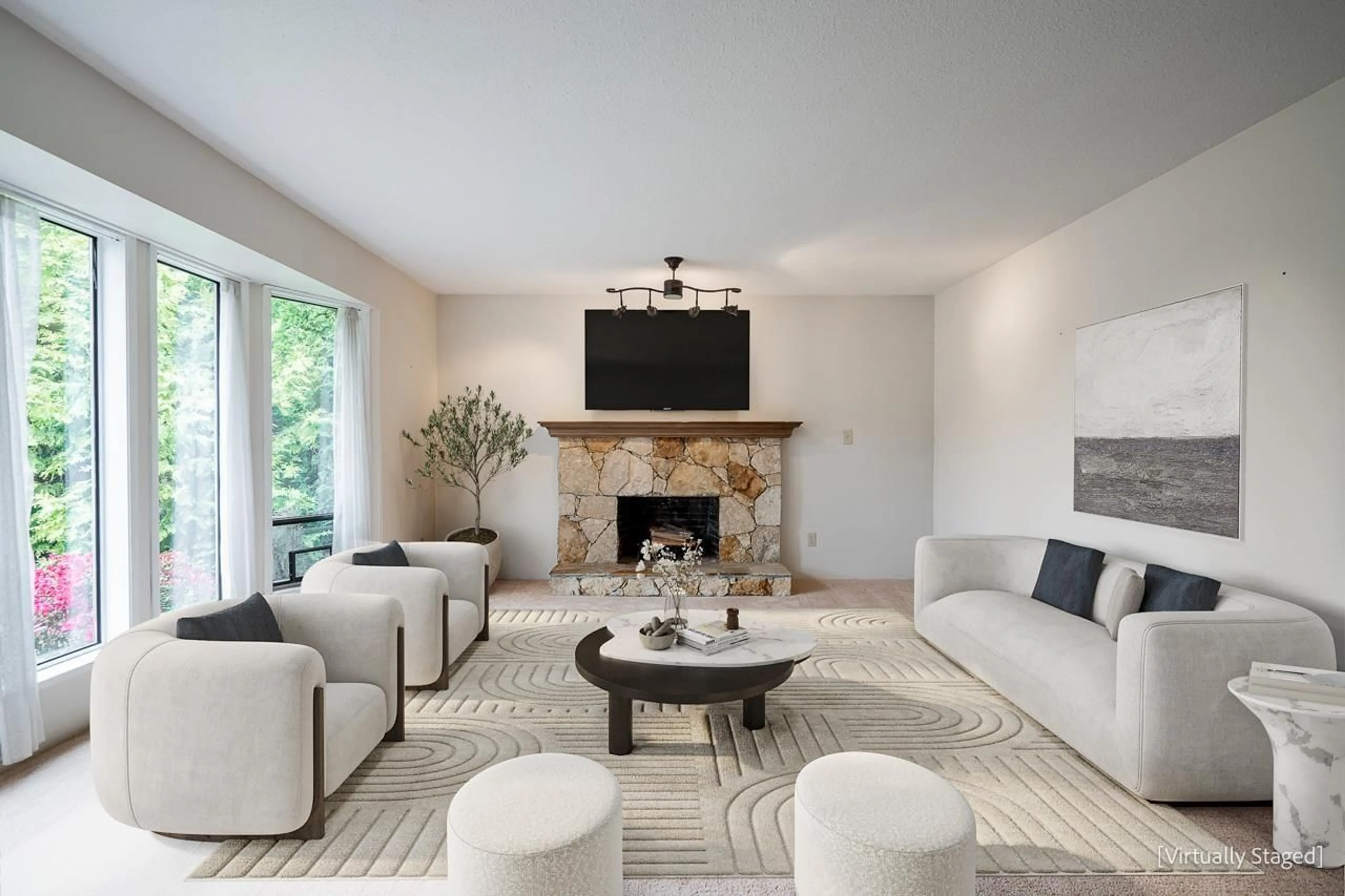 Living room with furniture, unknown for 16112 10, Surrey British Columbia V4A1A8