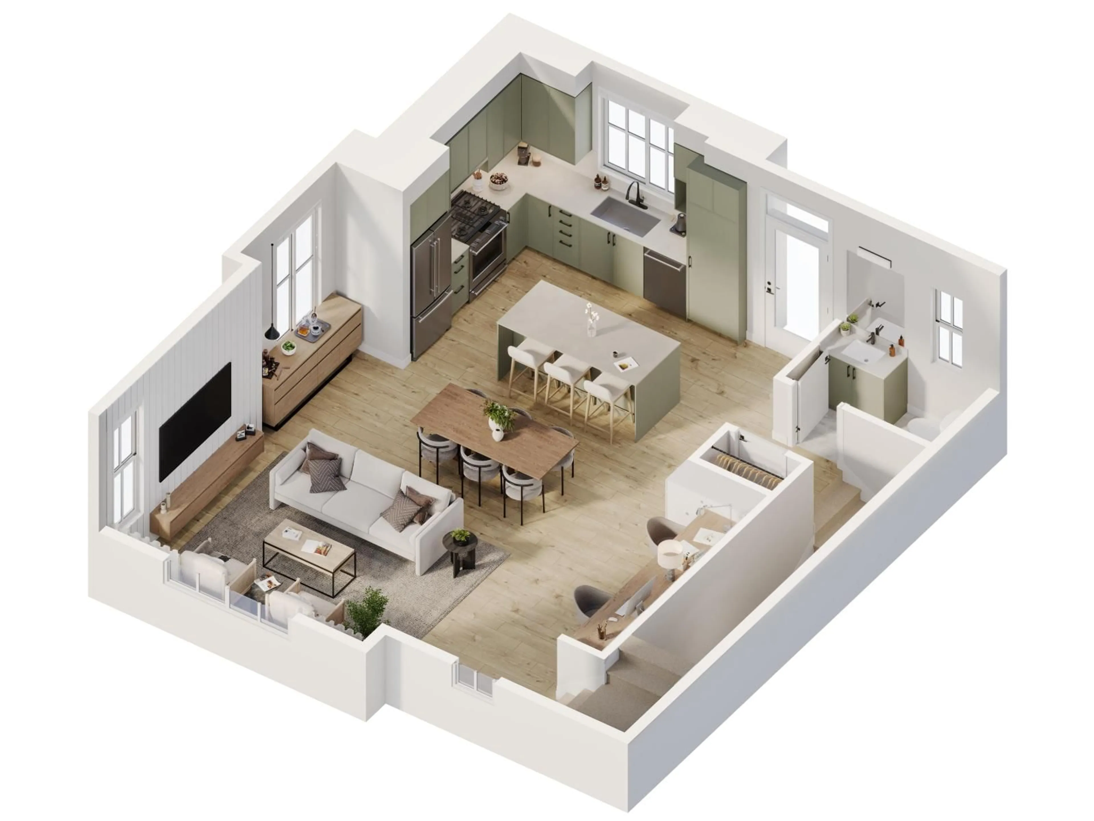 Floor plan for 18 - 7661 198B, Langley British Columbia V0V0V0