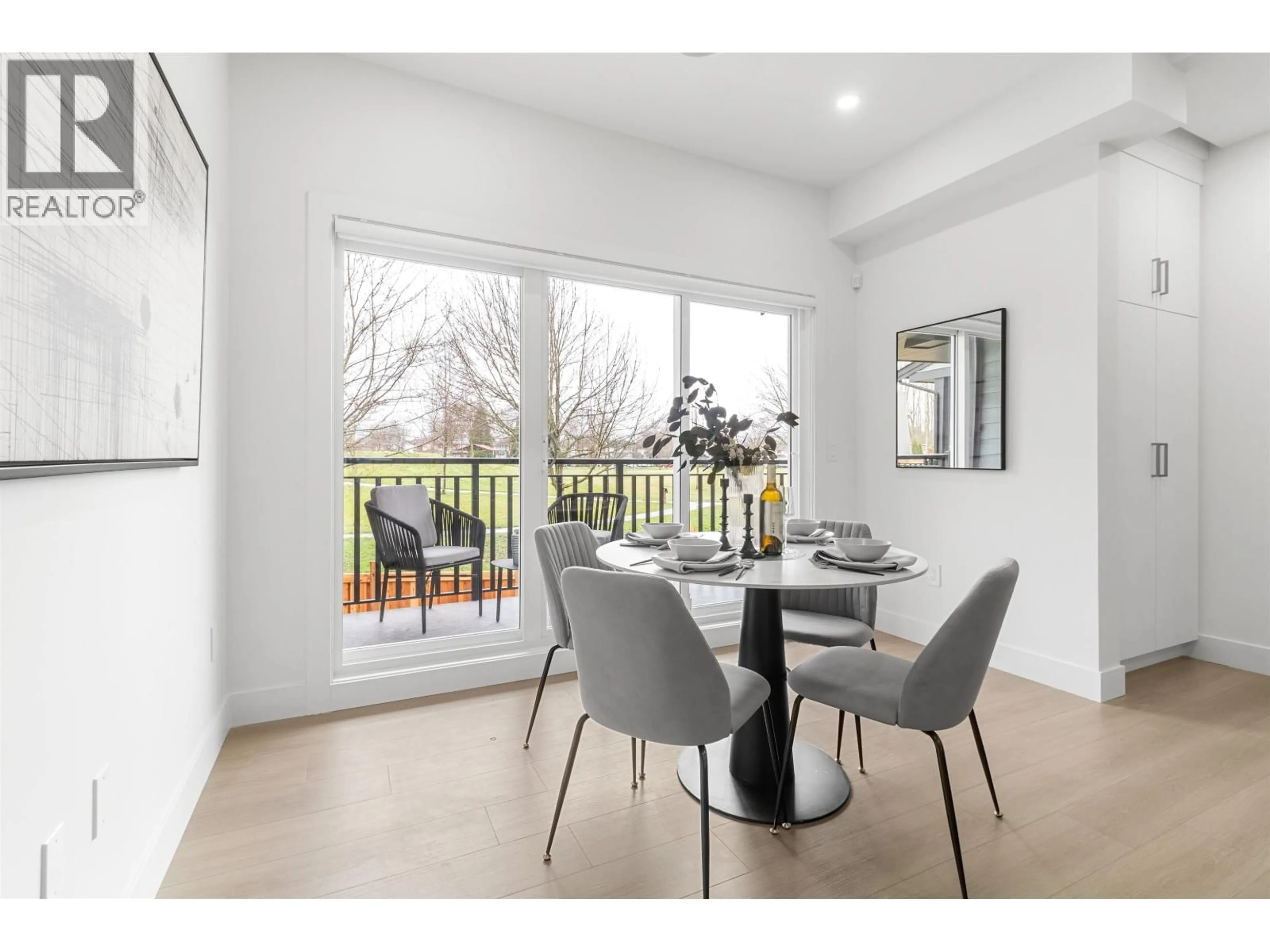 Dining room, wood/laminate floor for 5 - 22551 WESTMINSTER HIGHWAY, Richmond British Columbia V6V1B6