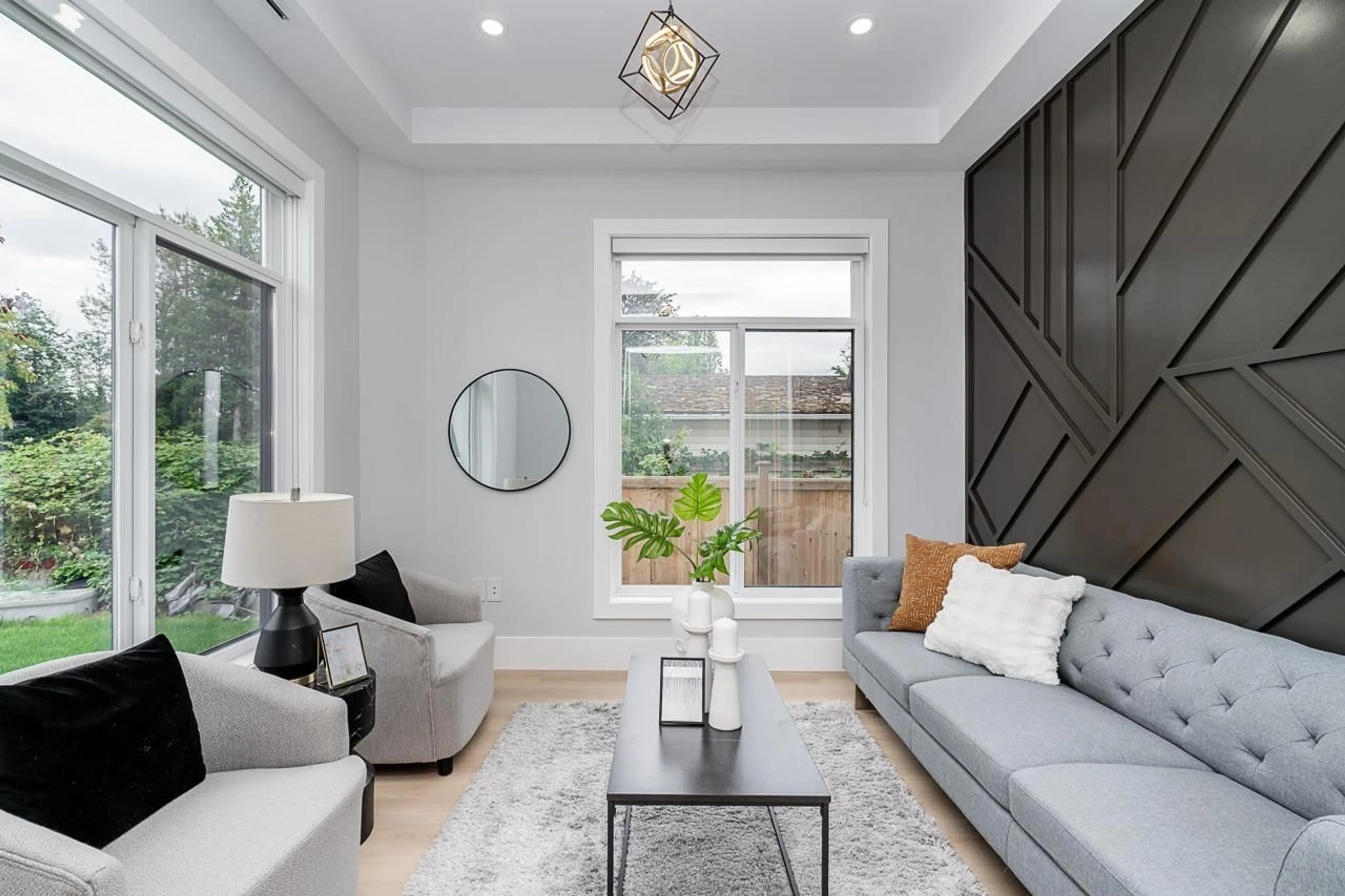 Living room with furniture, unknown for 7121 204A, Langley British Columbia V2Y3S7