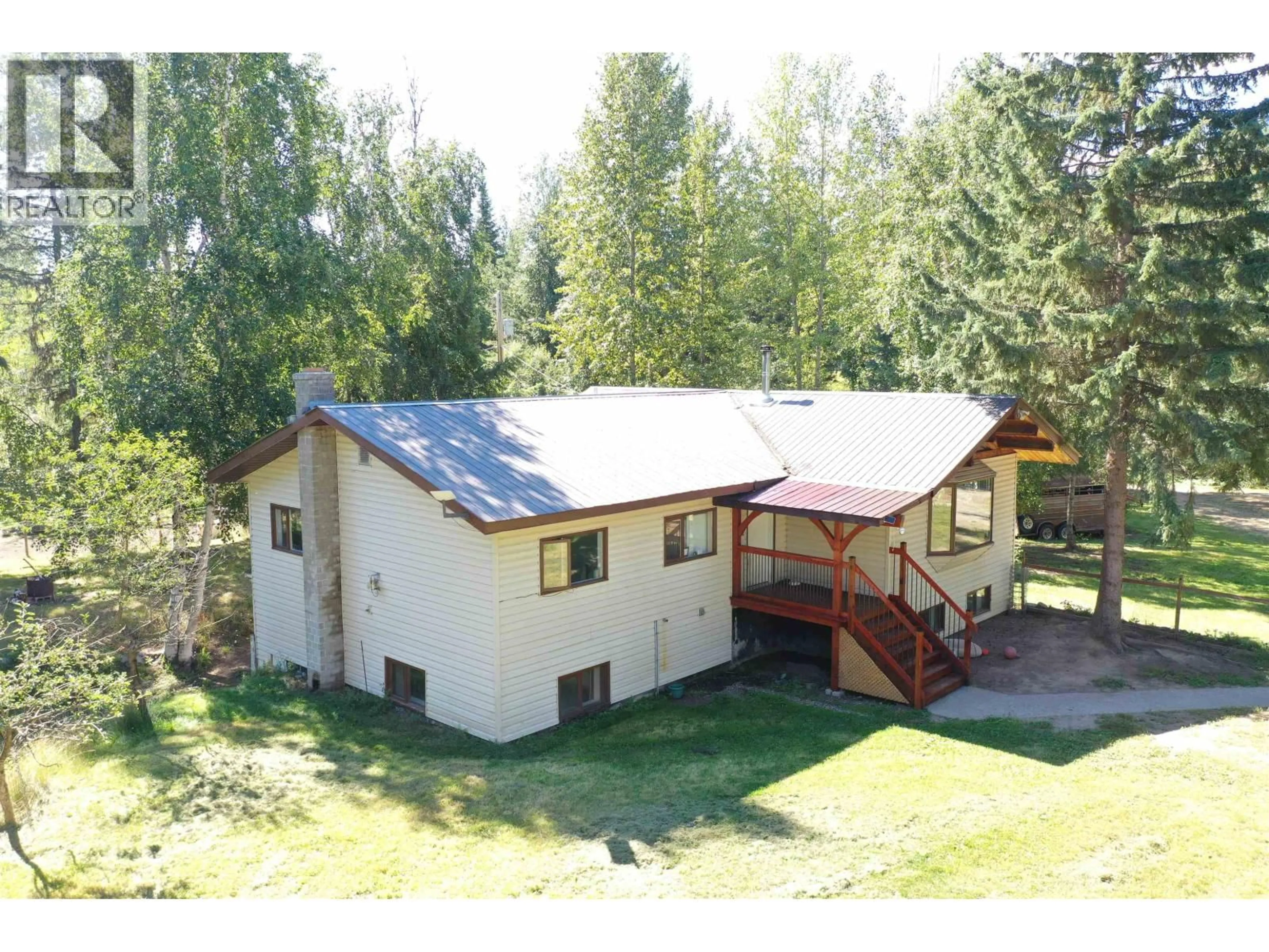 A pic from outside/outdoor area/front of a property/back of a property/a pic from drone, unknown for 2341 REIERSON ROAD, Quesnel British Columbia V2J6K1