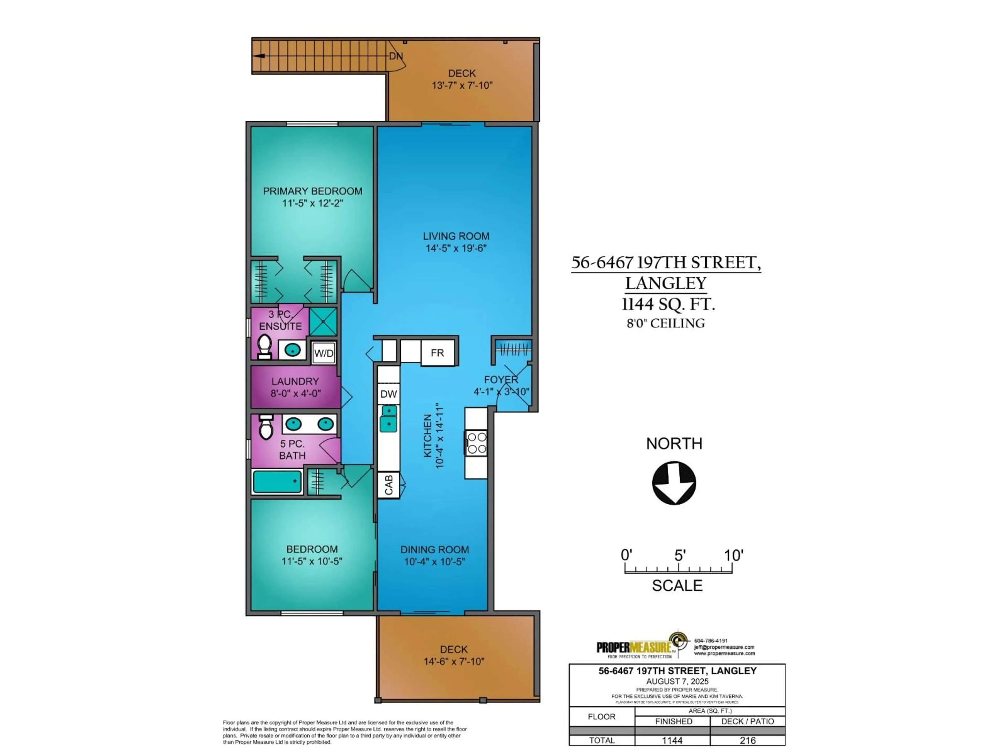 Floor plan for 56 - 6467 197, Langley British Columbia V2Y1K7
