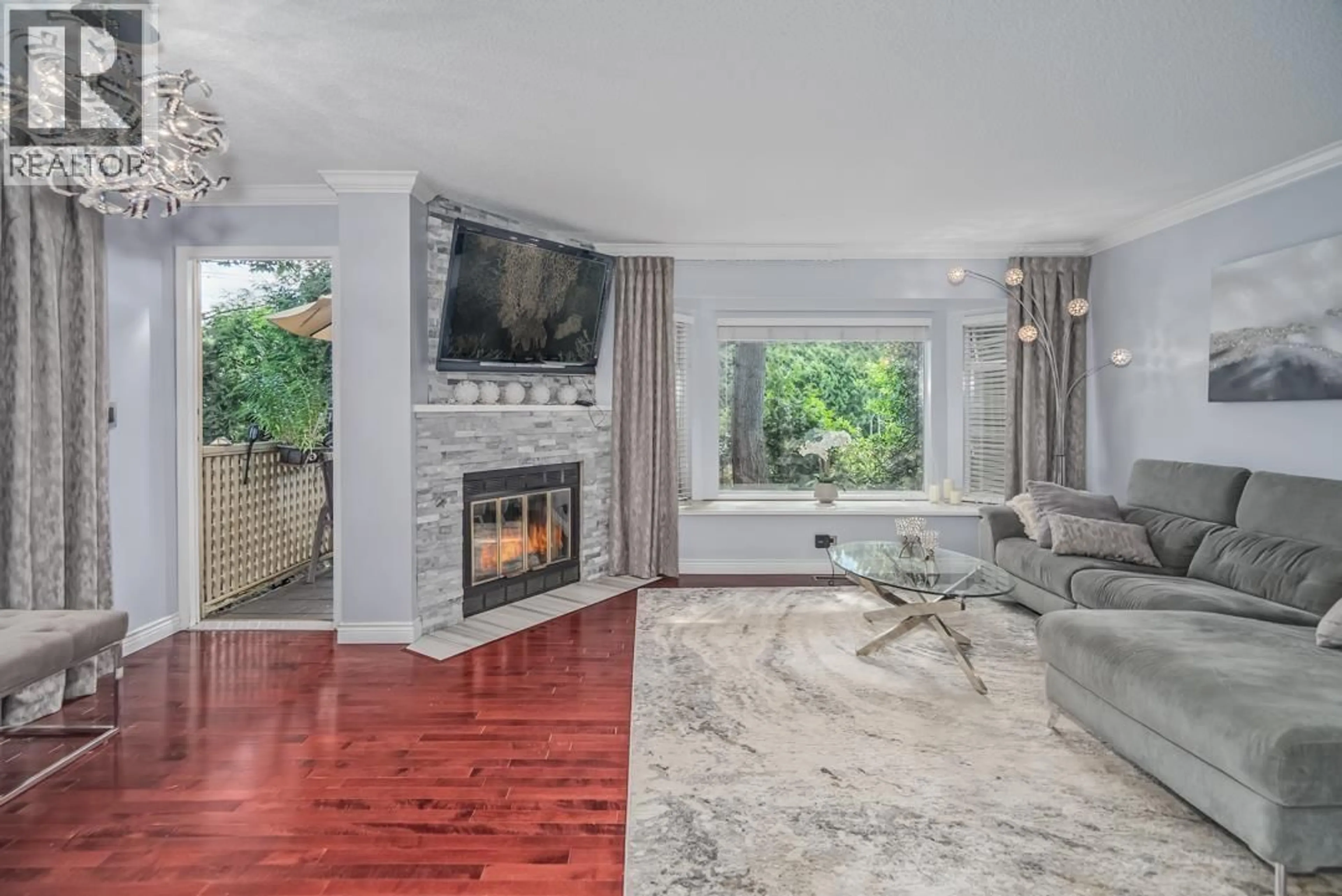 Living room with furniture, unknown for 40 - 5740 GARRISON ROAD, Richmond British Columbia V7C5E7