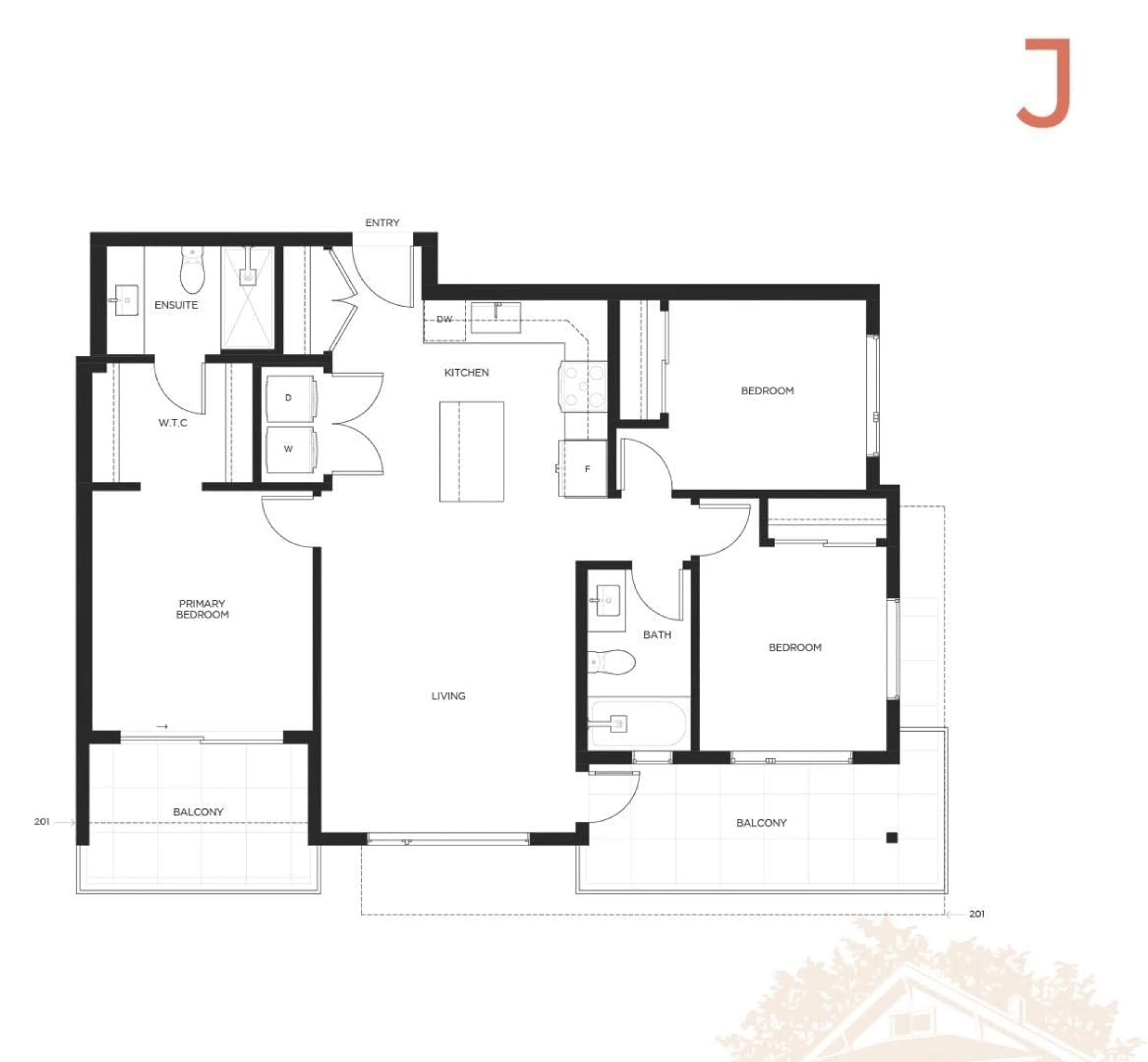 Floor plan for 302 - 17783 56A, Surrey British Columbia H0H0H0