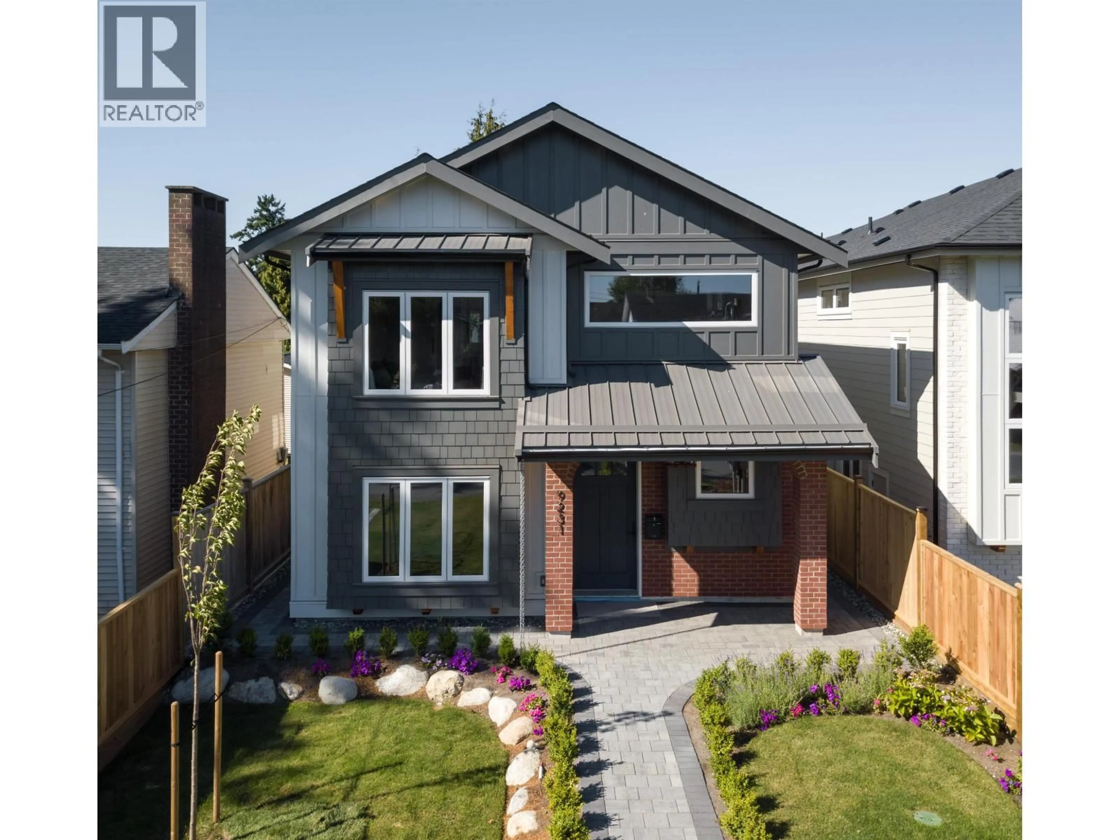 Home with brick exterior material, street for 9231 KILBY STREET, Richmond British Columbia V7X1P2