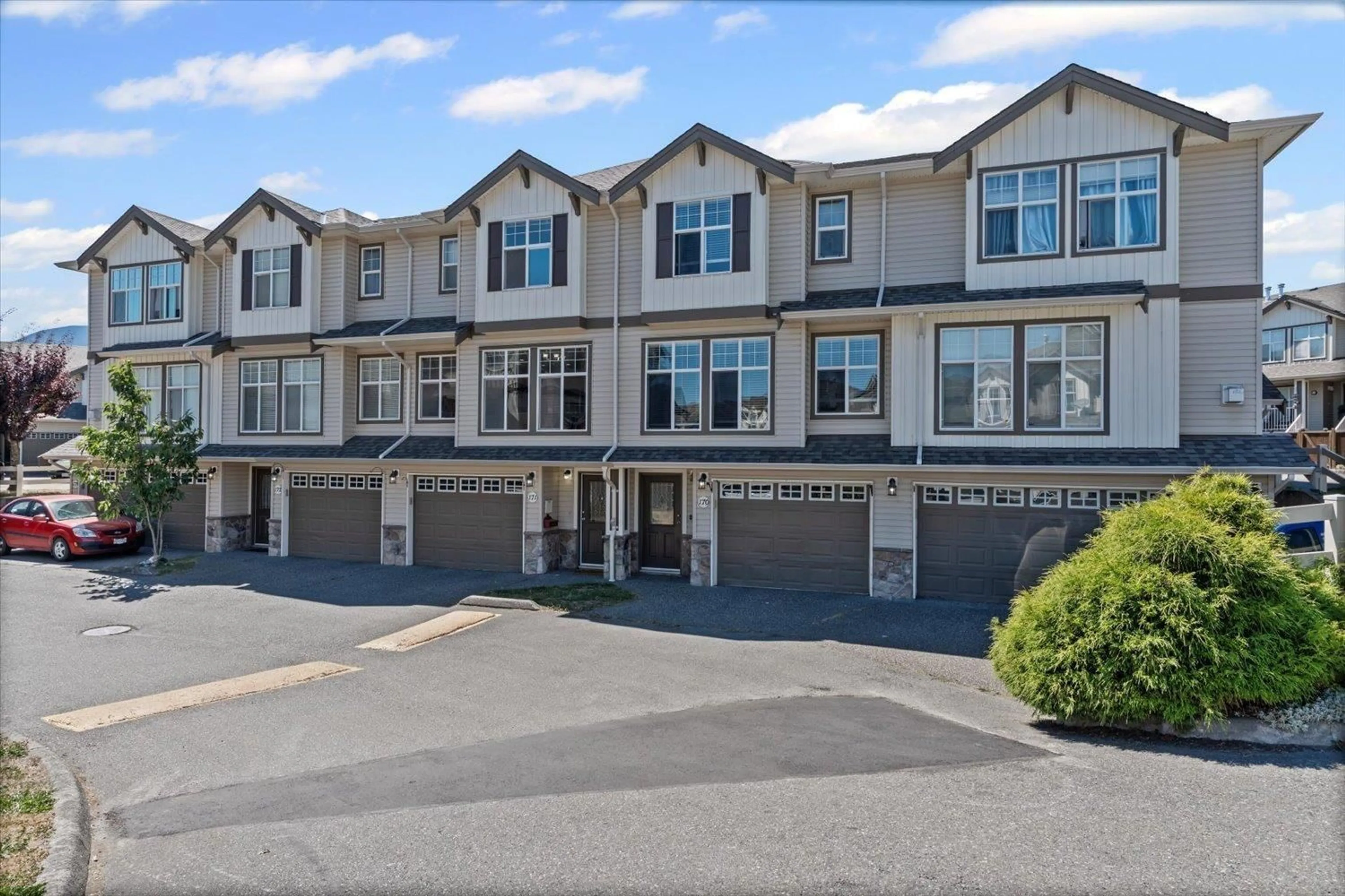 A pic from outside/outdoor area/front of a property/back of a property/a pic from drone, street for 171 - 6450 VEDDER ROAD, Chilliwack British Columbia V2R5N7