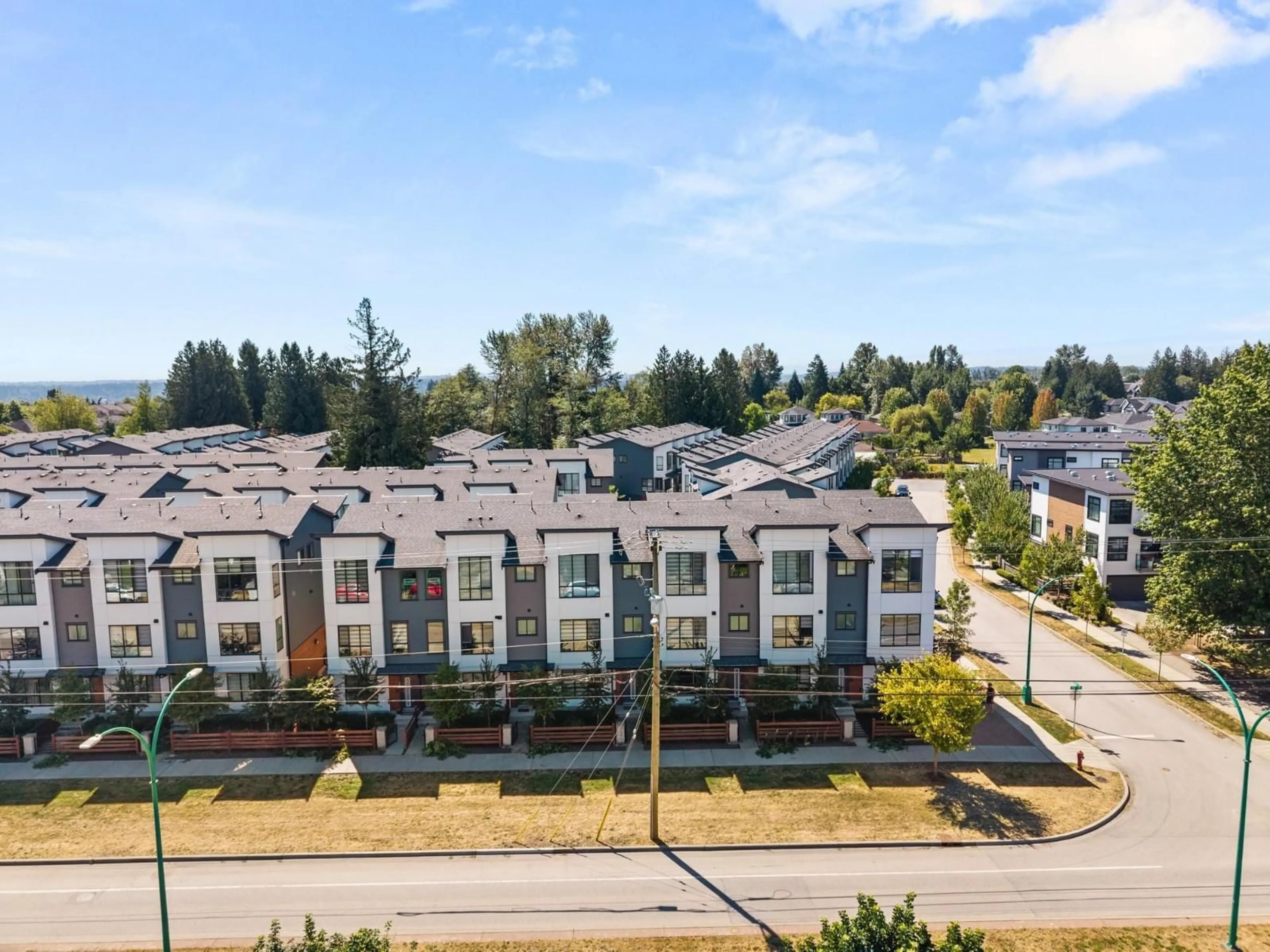 A pic from outside/outdoor area/front of a property/back of a property/a pic from drone, unknown for 36 - 7177 194A, Surrey British Columbia V4N6V6