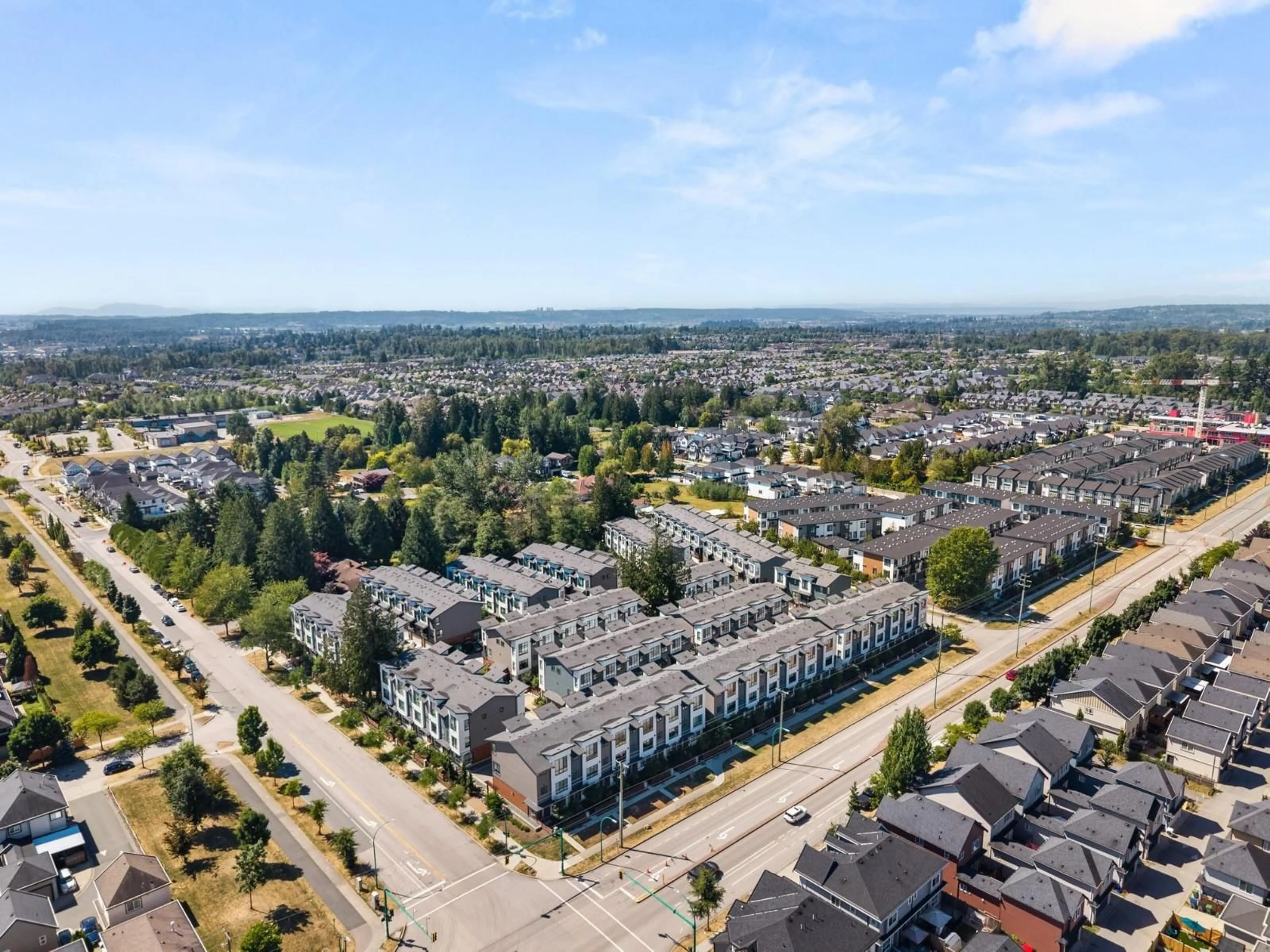 A pic from outside/outdoor area/front of a property/back of a property/a pic from drone, unknown for 36 - 7177 194A, Surrey British Columbia V4N6V6