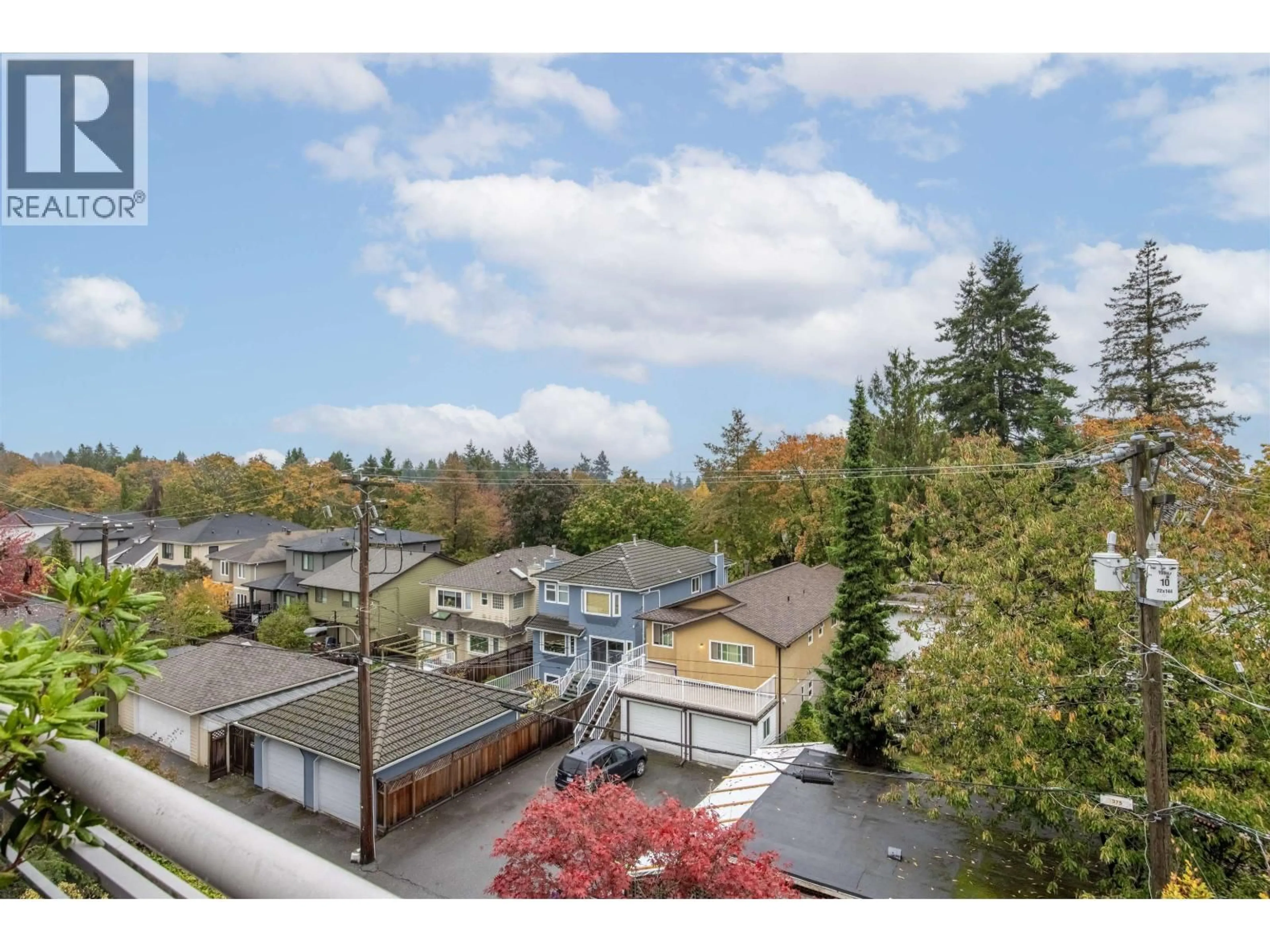 A pic from outside/outdoor area/front of a property/back of a property/a pic from drone, city buildings view from balcony for 409 - 3580 41ST AVENUE, Vancouver British Columbia V6N3E6