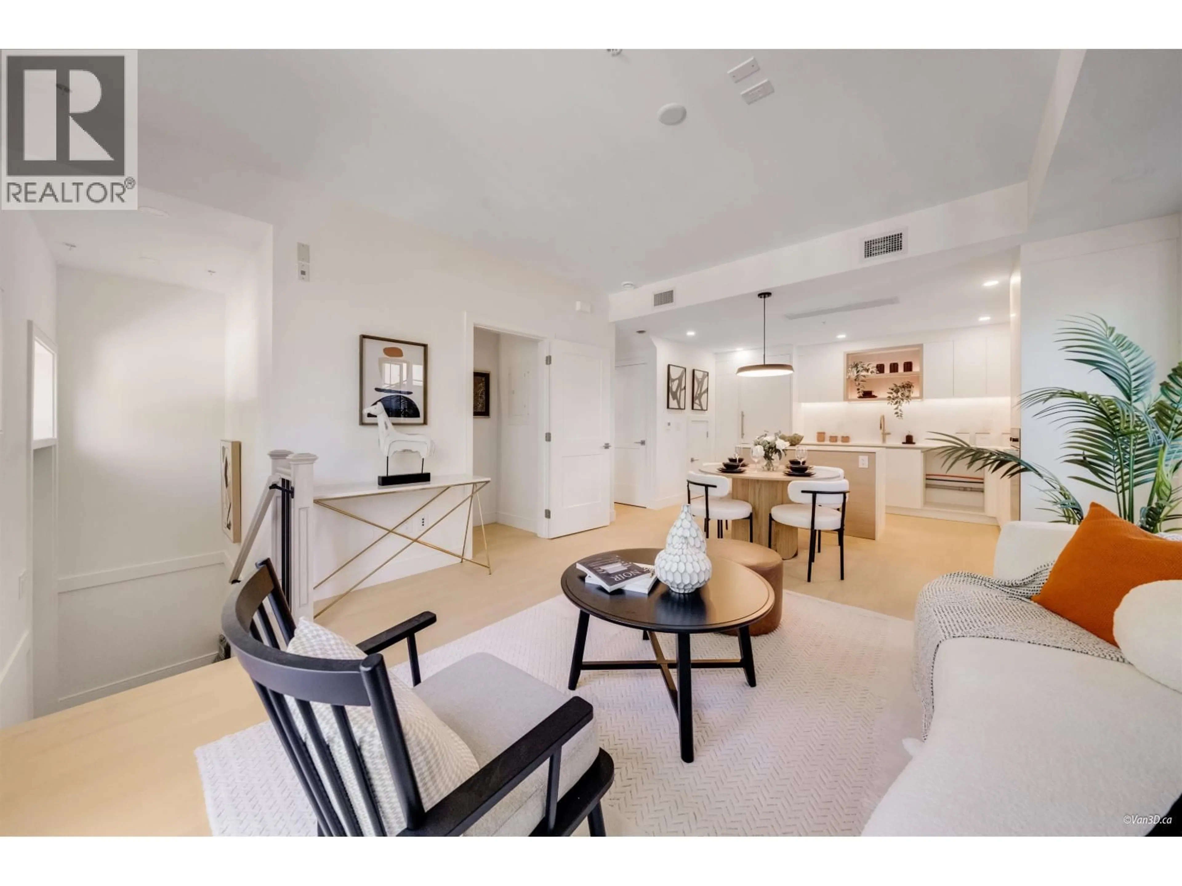Living room with furniture, unknown for 106 - 918 32ND AVENUE, Vancouver British Columbia V5Z2K2