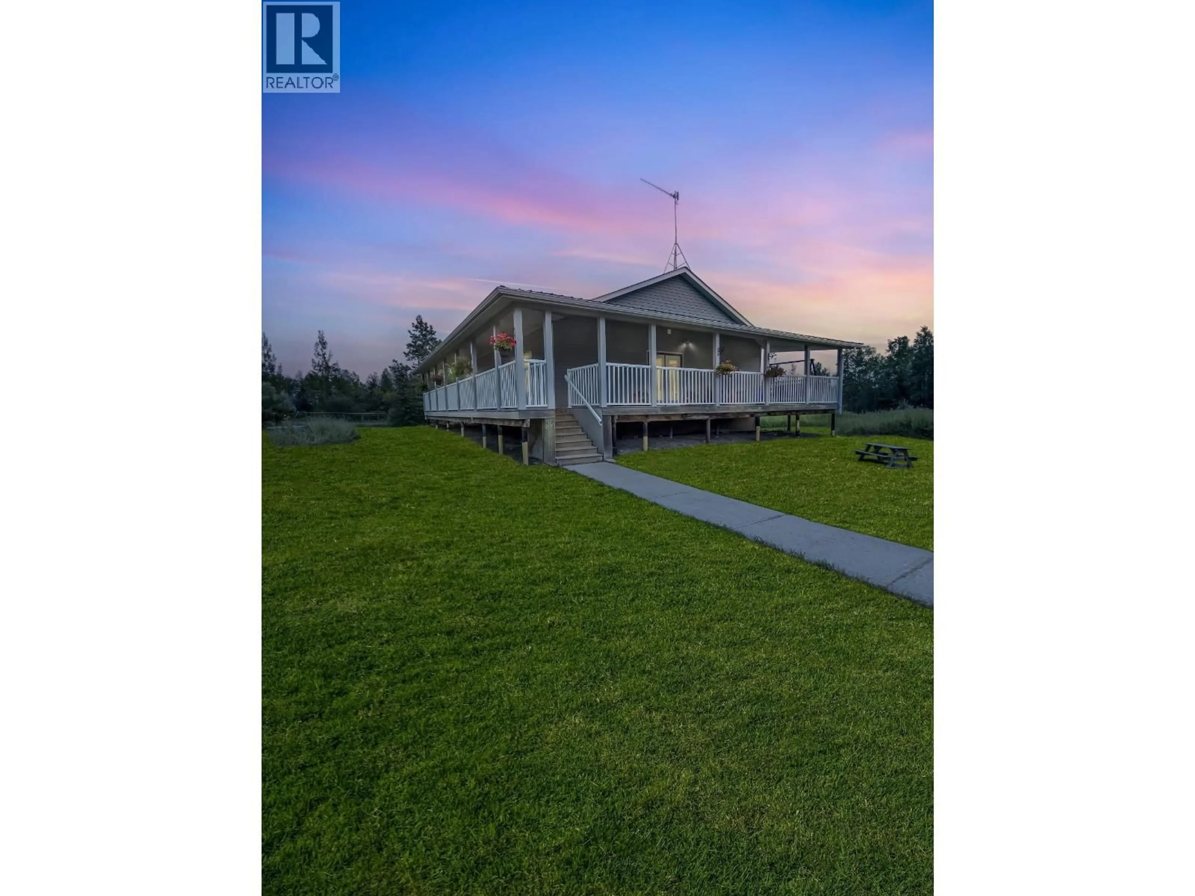 A pic from outside/outdoor area/front of a property/back of a property/a pic from drone, unknown for 5203 LEBELL ROAD, Fort St. John British Columbia V1G0J4