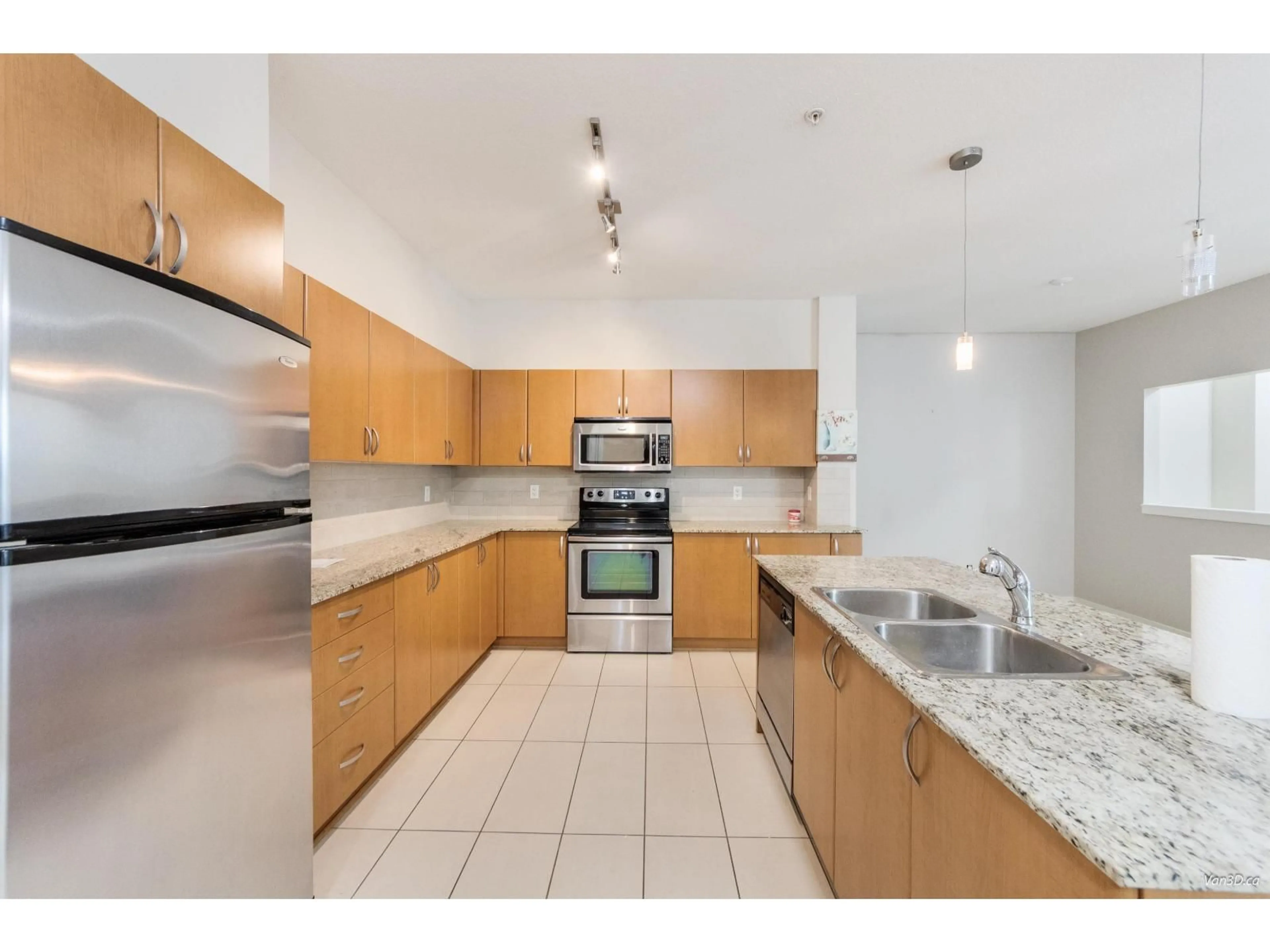Open concept kitchen, unknown for 427 - 13733 107A, Surrey British Columbia V3T0B7