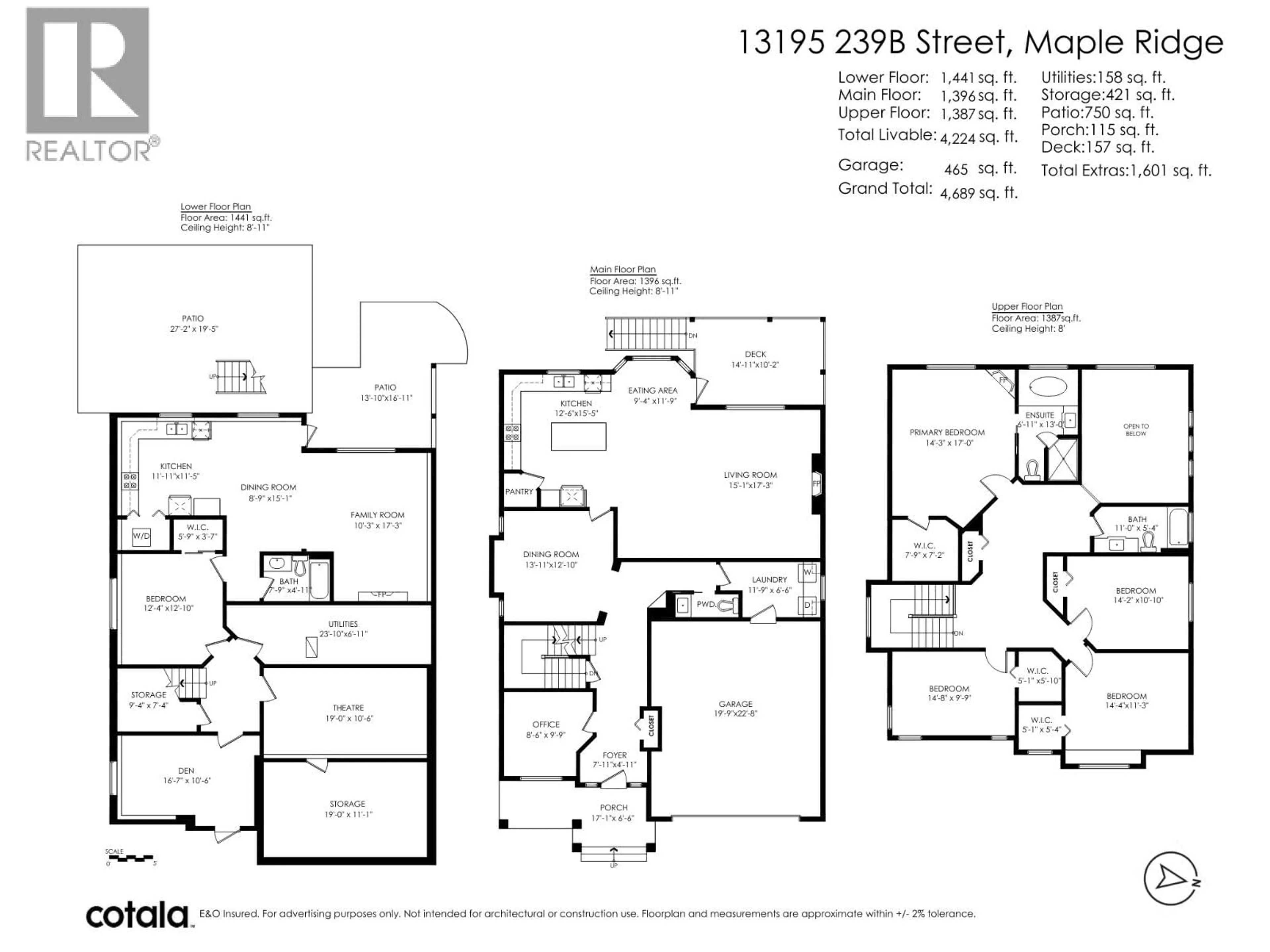Floor plan for 13195 239B STREET, Maple Ridge British Columbia V4R0A3