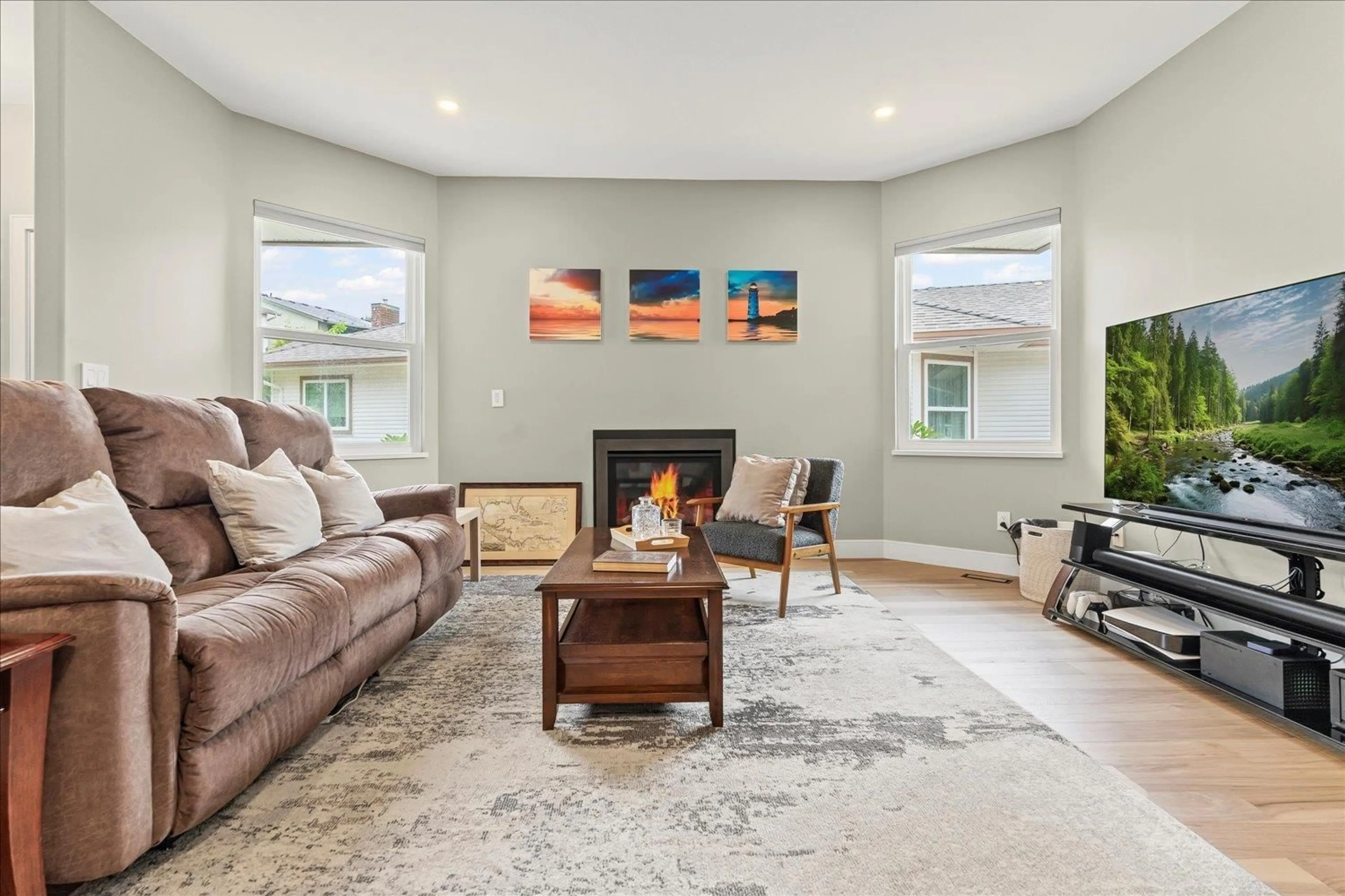 Living room with furniture, unknown for 55 - 27435 29A, Langley British Columbia V4W3M4