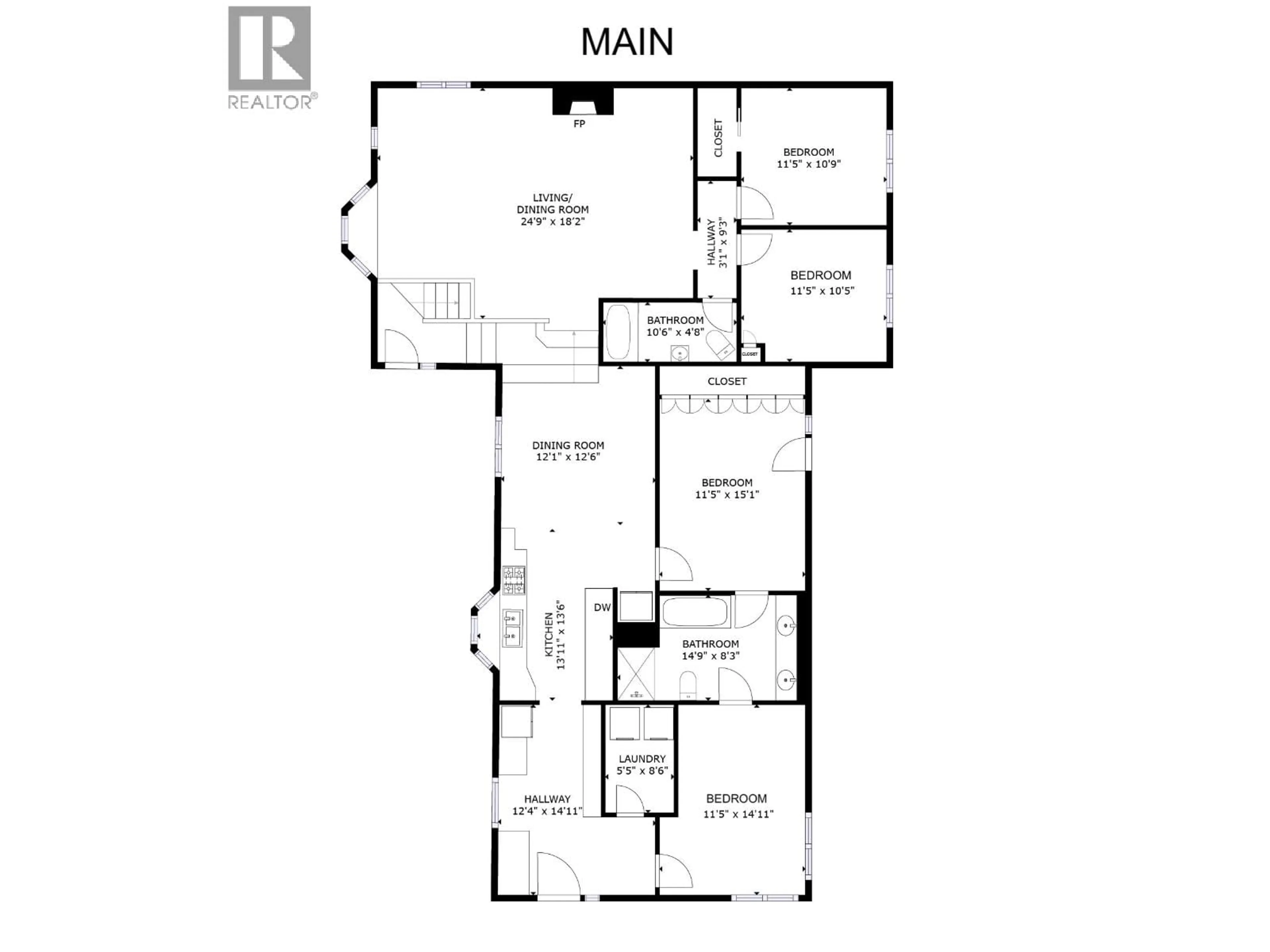 Floor plan for 10381 271 ROAD, Fort St. John British Columbia V1J8A7