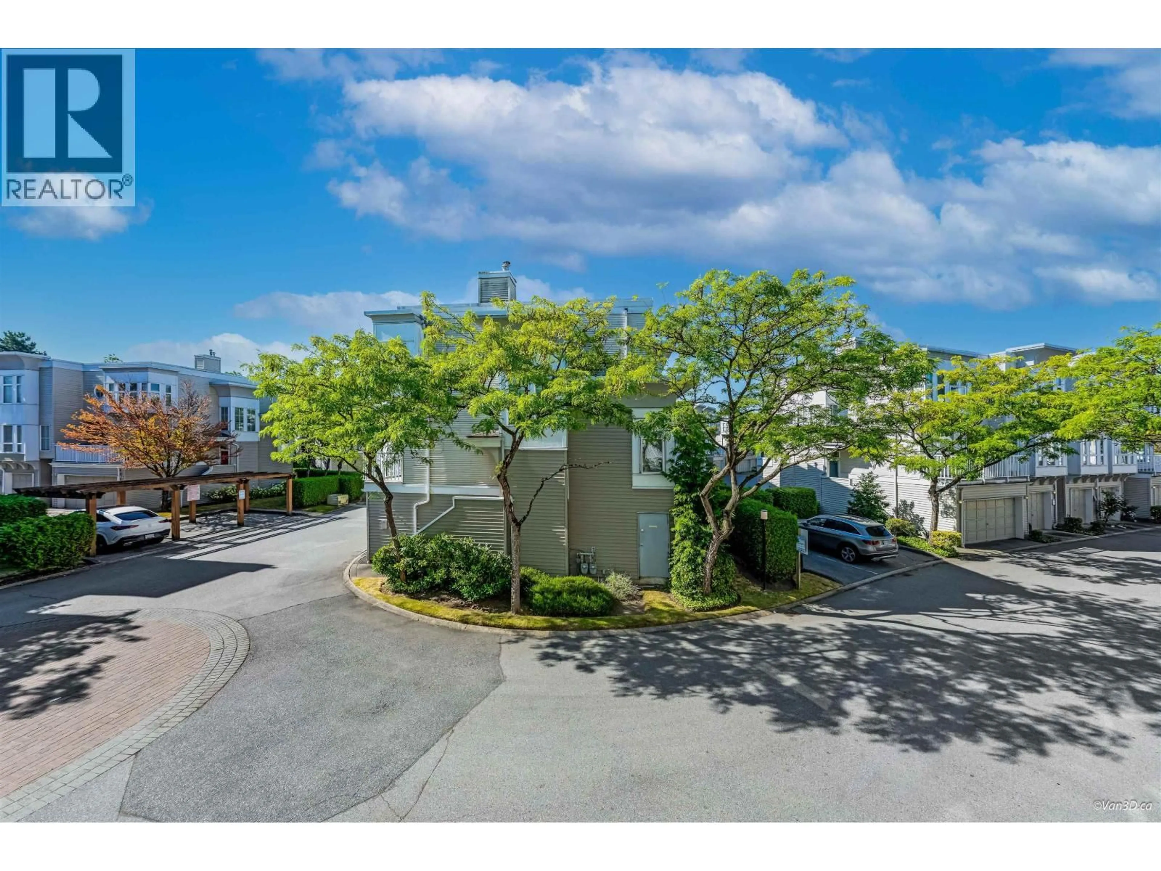 A pic from outside/outdoor area/front of a property/back of a property/a pic from drone, street for 23 - 12331 MCNEELY DRIVE, Richmond British Columbia V6V2S3