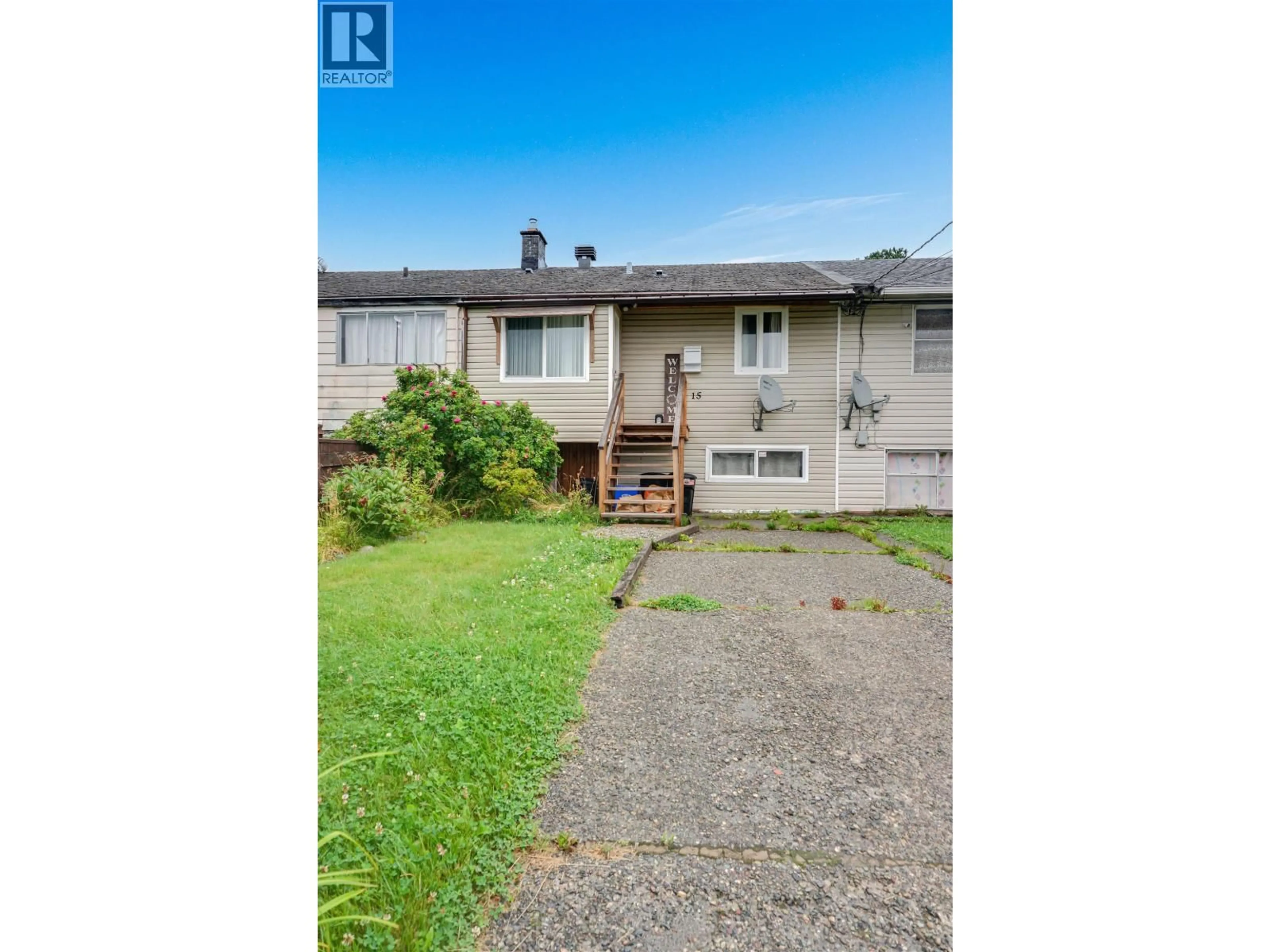 A pic from outside/outdoor area/front of a property/back of a property/a pic from drone, street for 15 HERON STREET, Kitimat British Columbia V8C1N3
