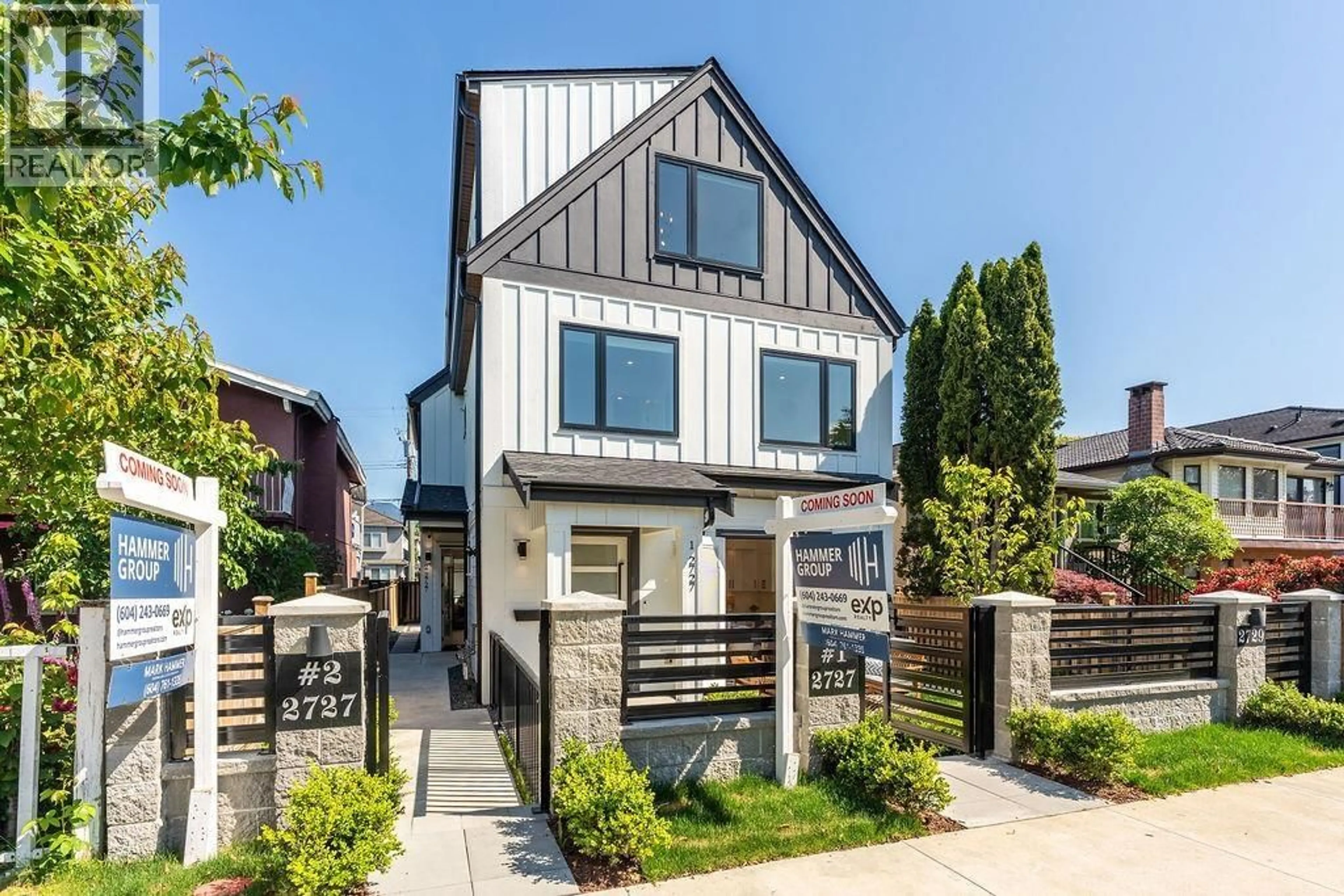 Home with brick exterior material, street for 2 - 2727 PARKER STREET, Vancouver British Columbia V5K2T6