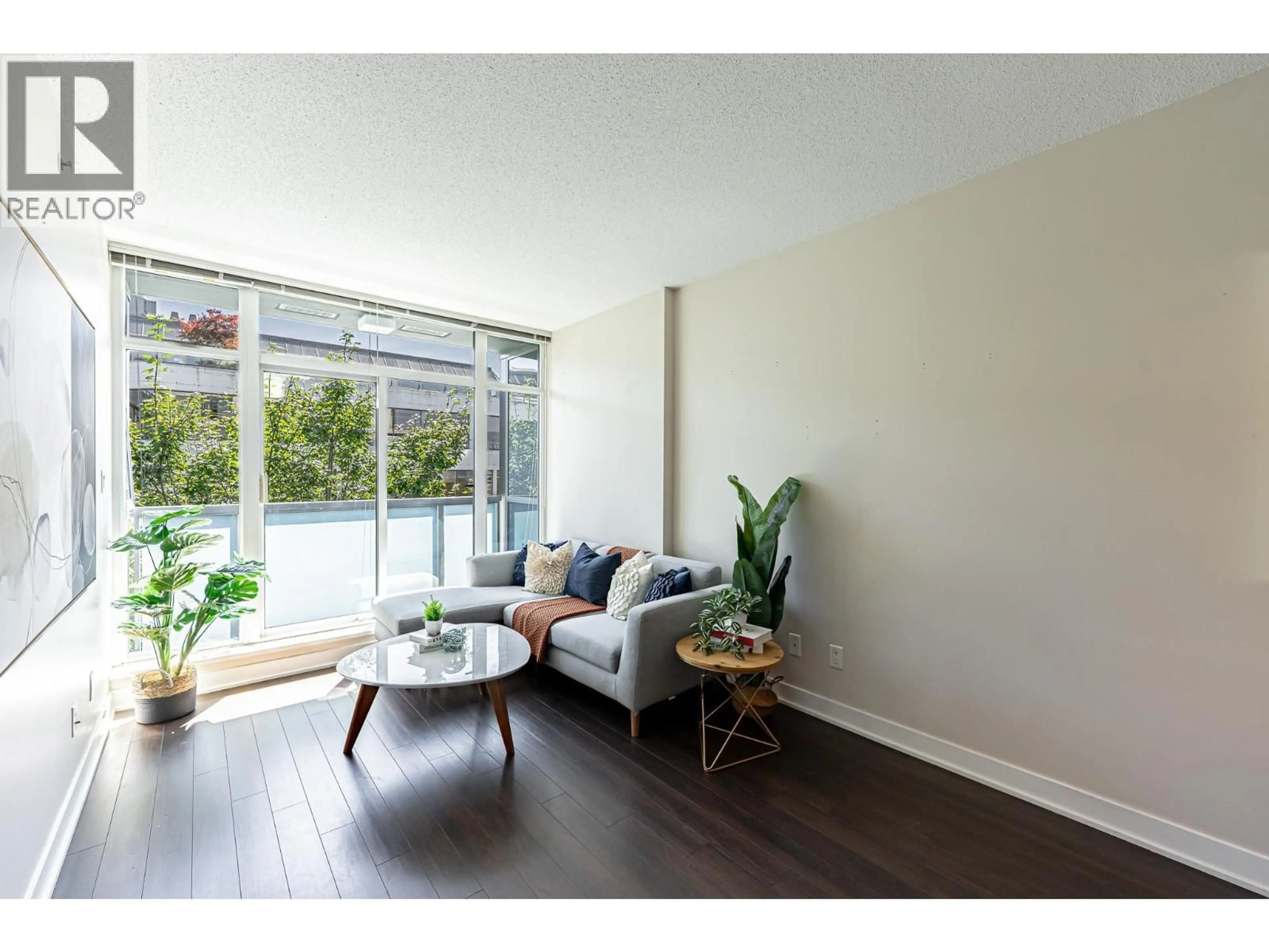 Living room with furniture, wood/laminate floor for 626 - 1777 7TH AVENUE, Vancouver British Columbia V6J0E5
