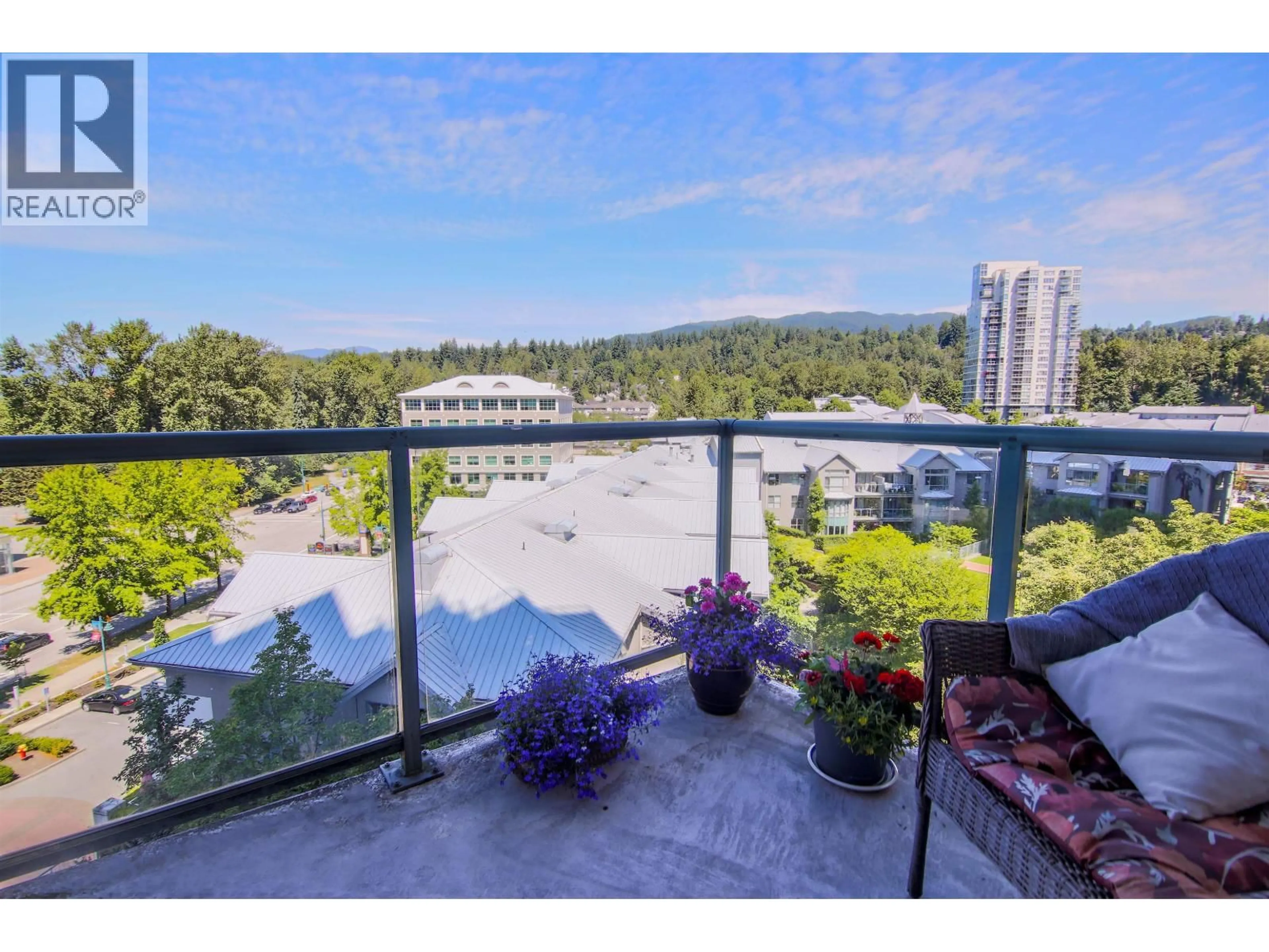 Patio, water/lake/river/ocean view for 701 - 200 NEWPORT DRIVE, Port Moody British Columbia V3H5B7