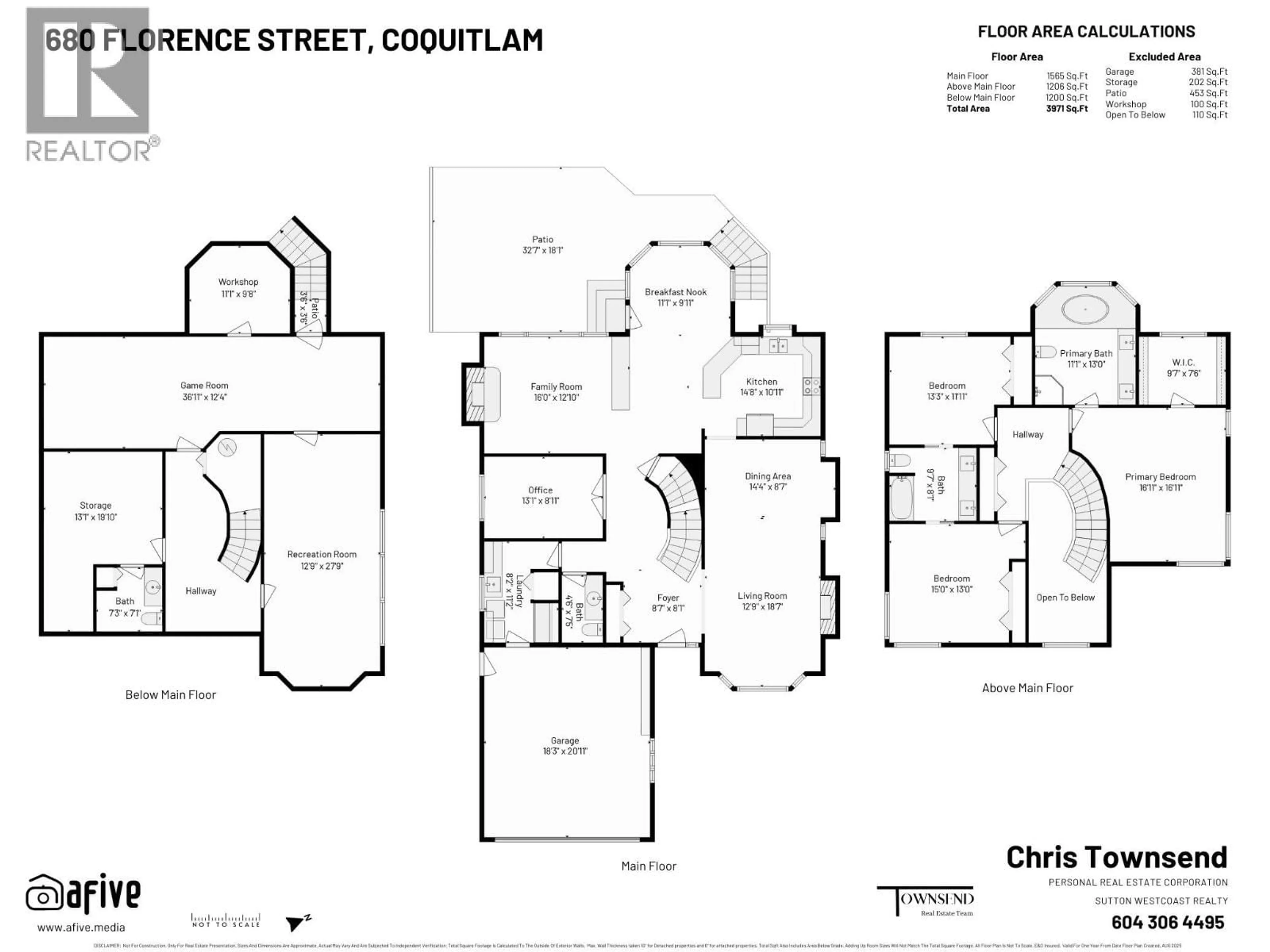 Floor plan for 680 FLORENCE STREET, Coquitlam British Columbia V3J4C6