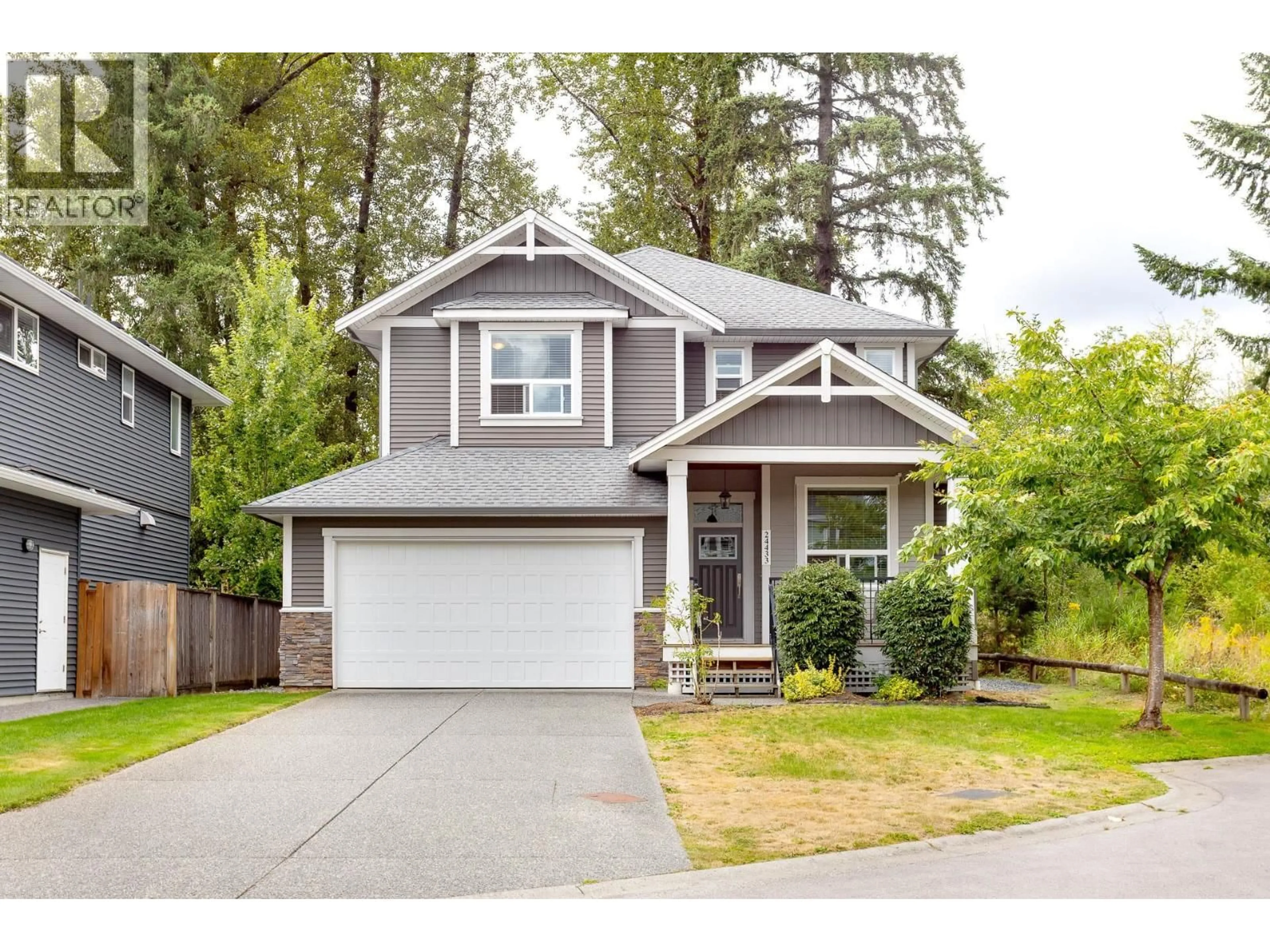 Home with vinyl exterior material, street for 24433 113A AVENUE, Maple Ridge British Columbia V2W0H4