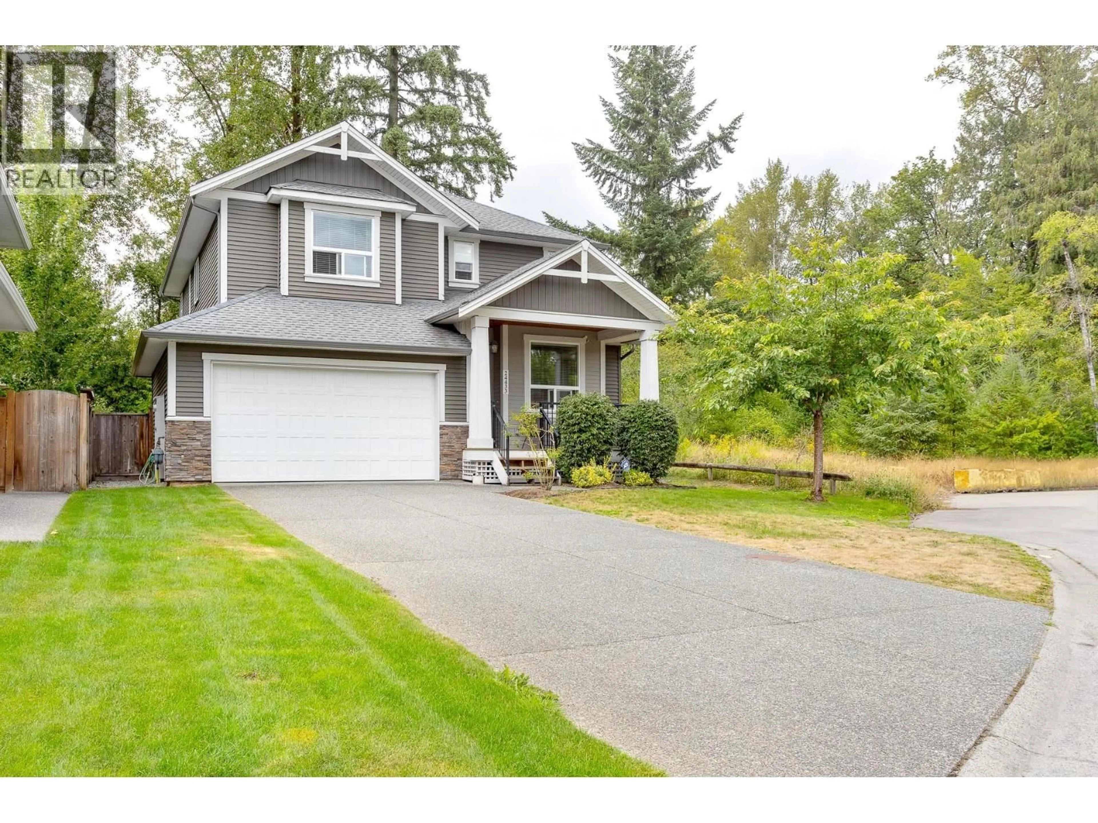 Home with vinyl exterior material, street for 24433 113A AVENUE, Maple Ridge British Columbia V2W0H4